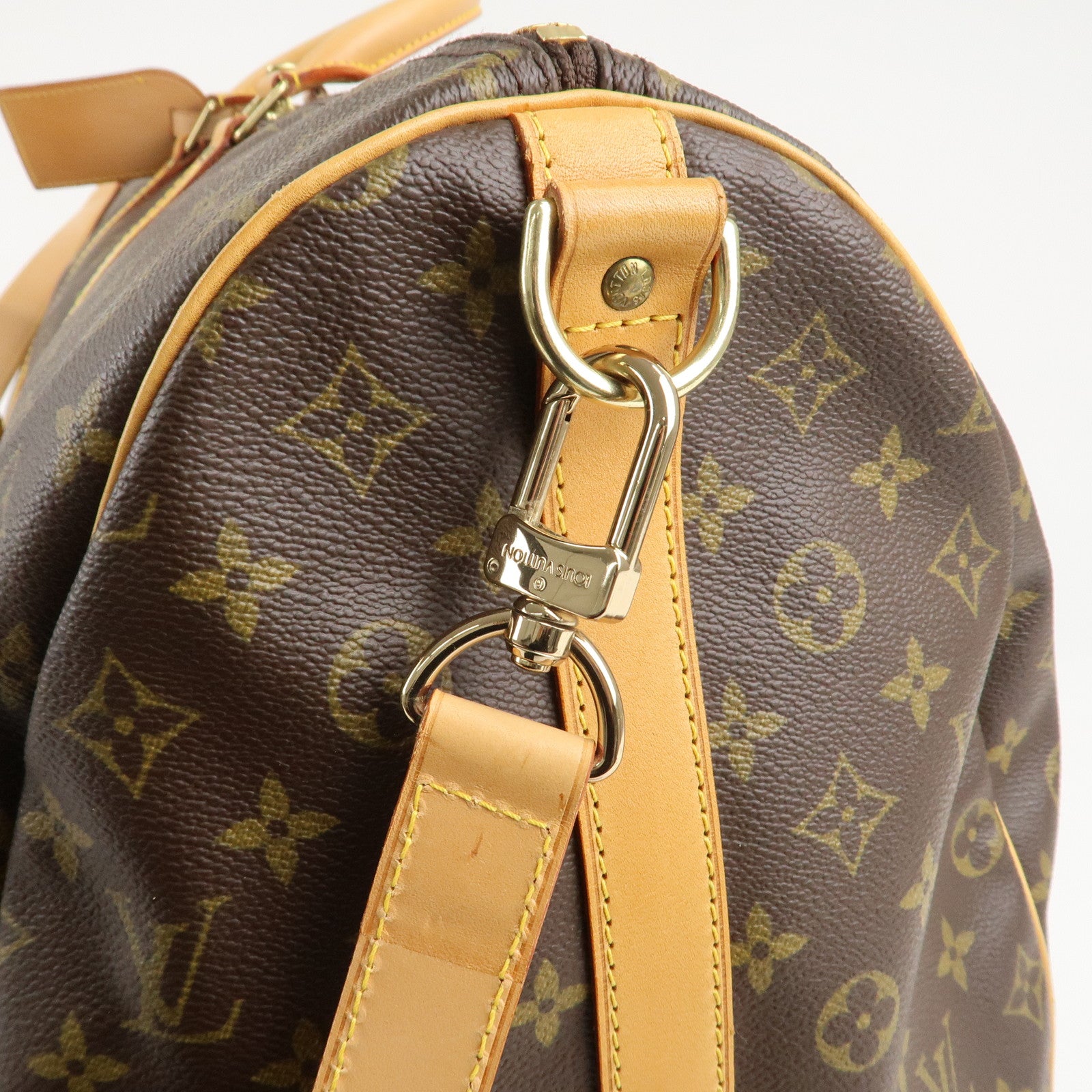 Louis Vuitton Monogram Keep All Bandouliere 60 Bag M41412