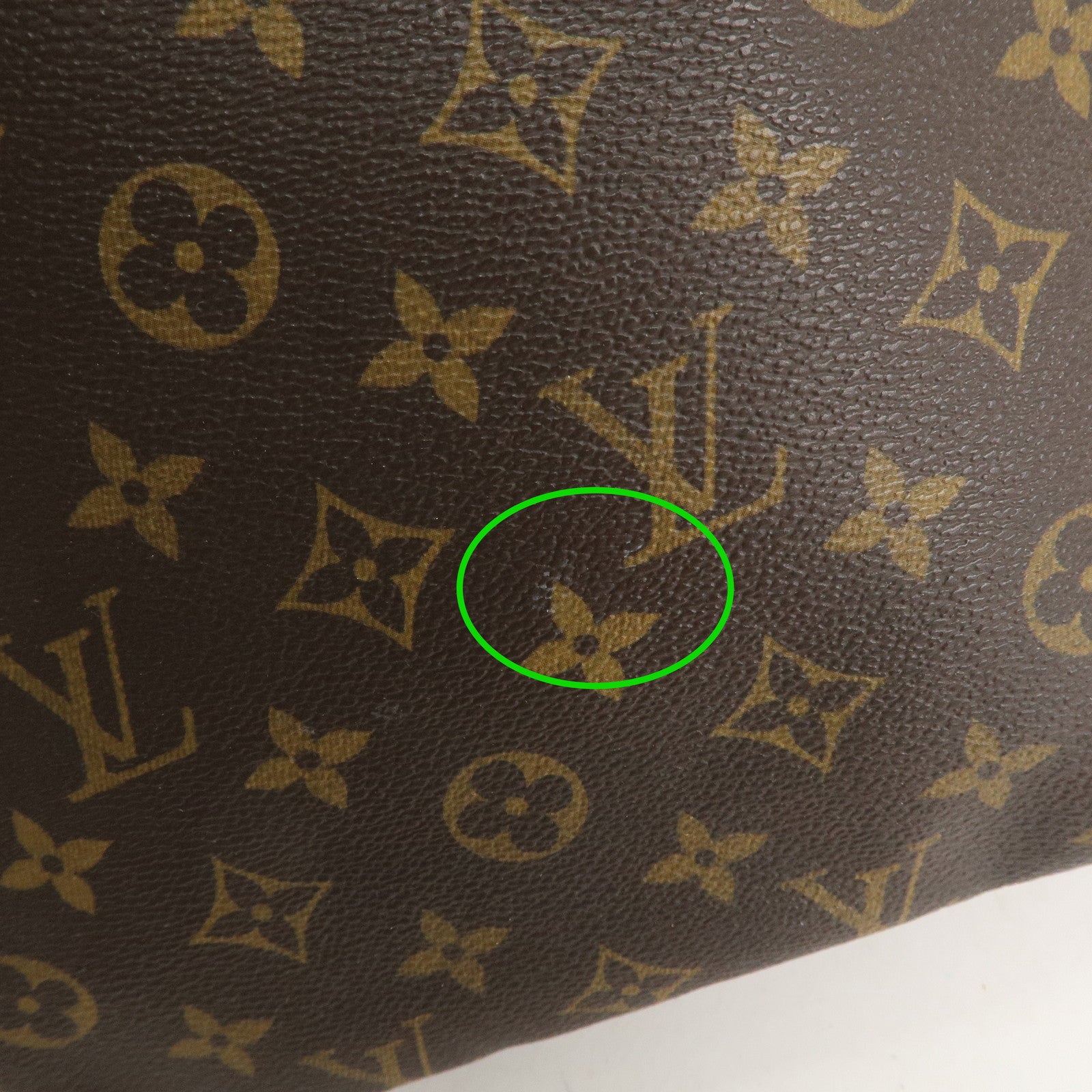 Louis Vuitton Monogram Neverfull MM Tote Bag Brown M40156