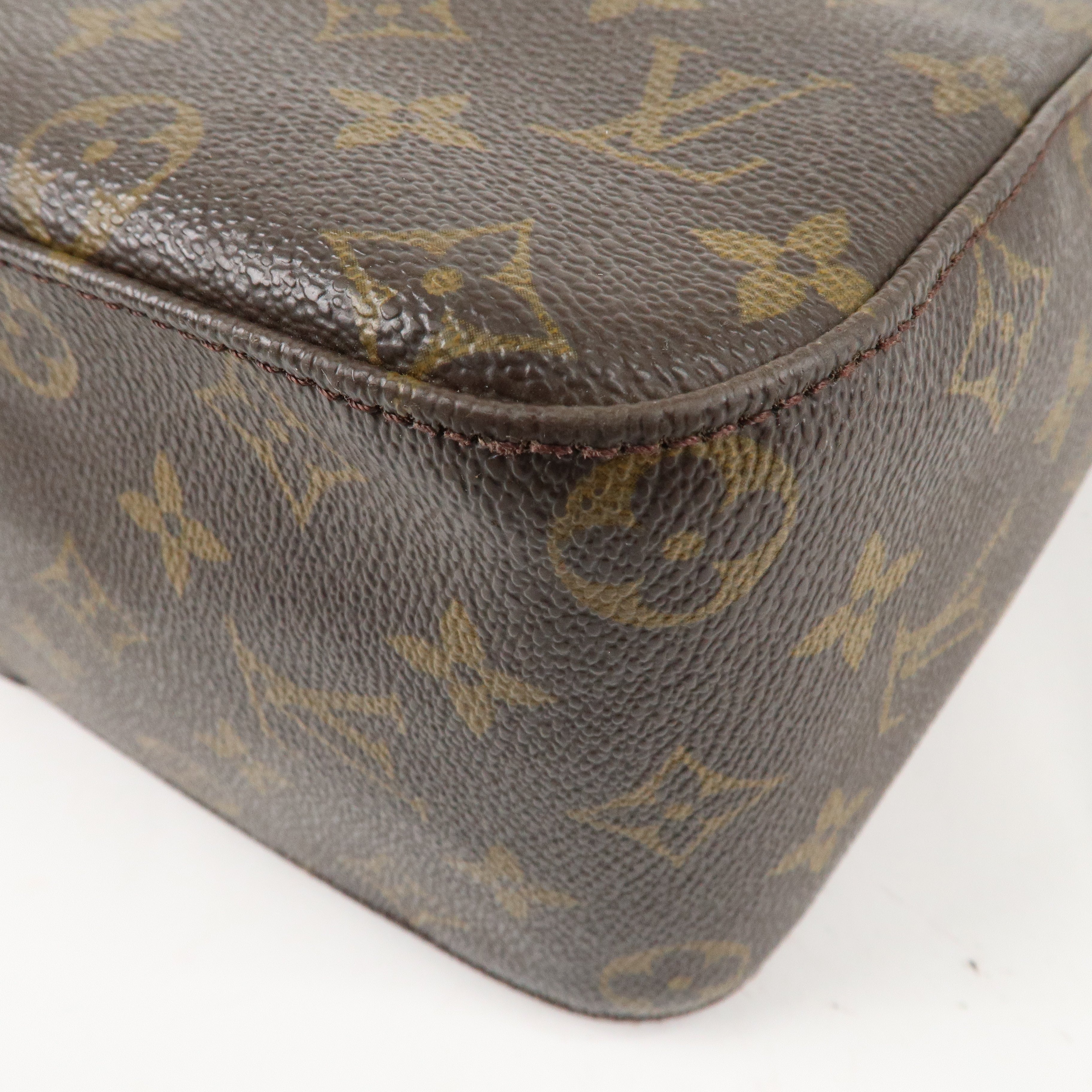 Louis Vuitton Monogram Looping GM Shoulder Bag Brown M51145