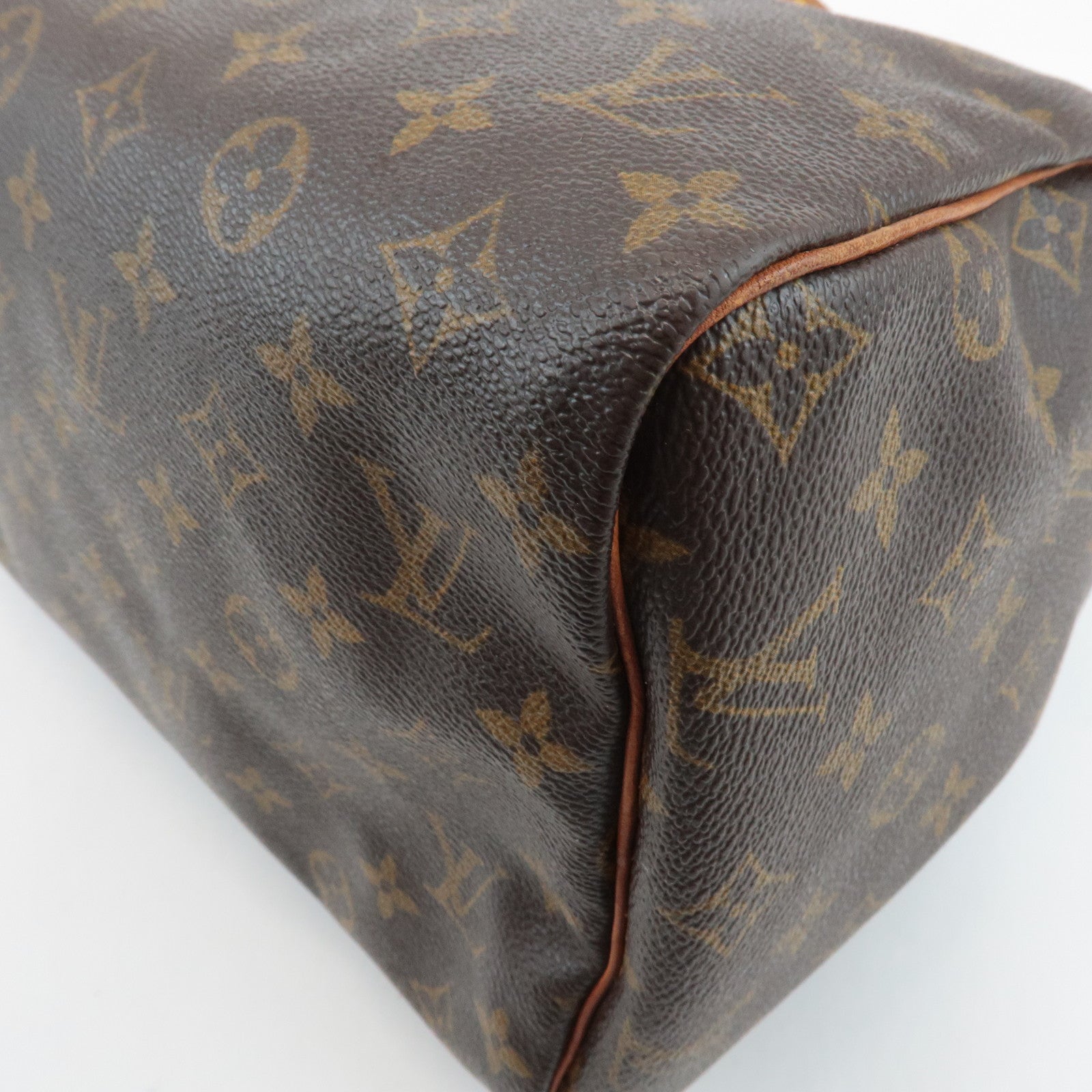 Louis Vuitton Monogram Speedy 30 Hand Bag Boston Bag M41108 Used