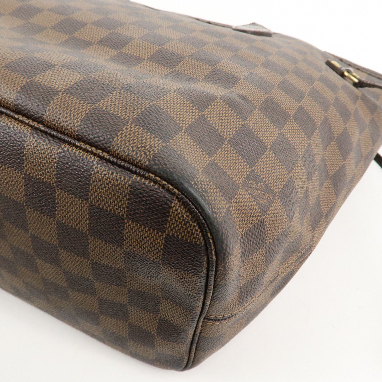 Louis Vuitton Damier Neverfull MM Tote Bag Shoulder Bag N51105 Used