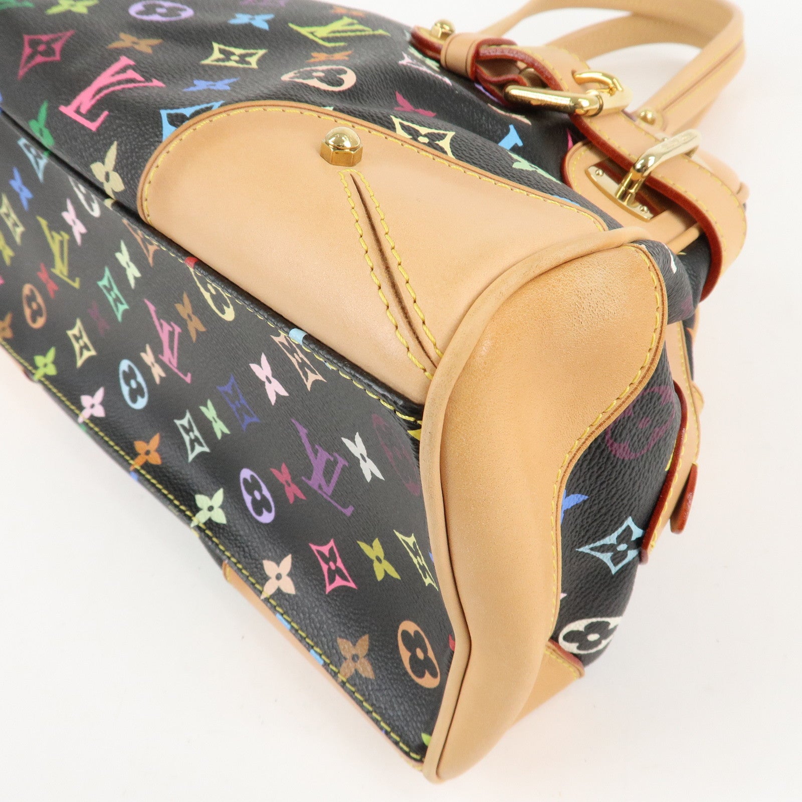 Louis Vuitton Monogram Multi Color Claudia Hand Bag M40194 Used