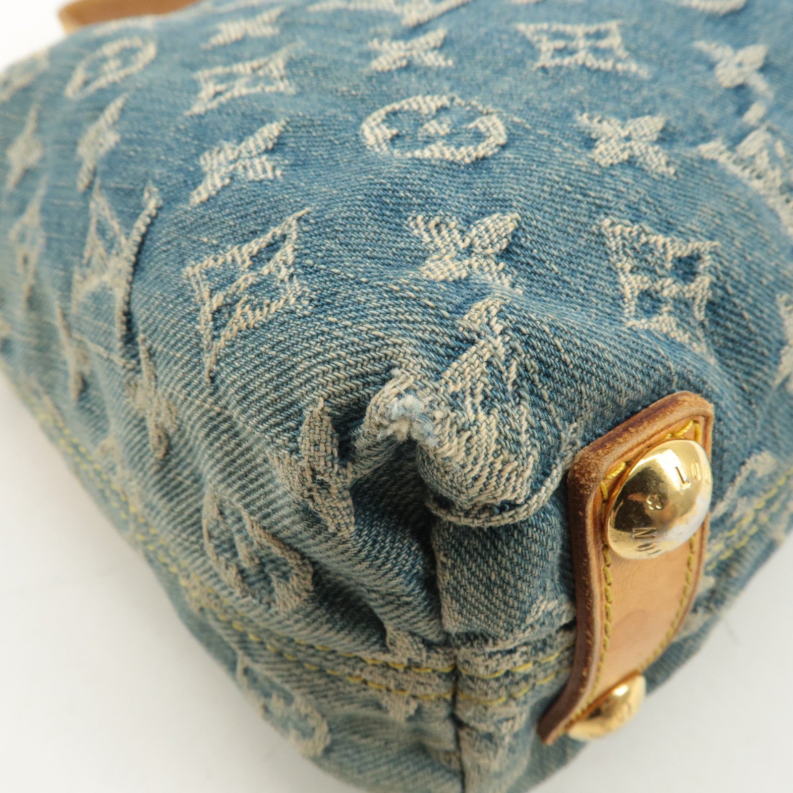 Louis Vuitton Monogram Denim Baggy PM 2Way Shoulder Bag M95049