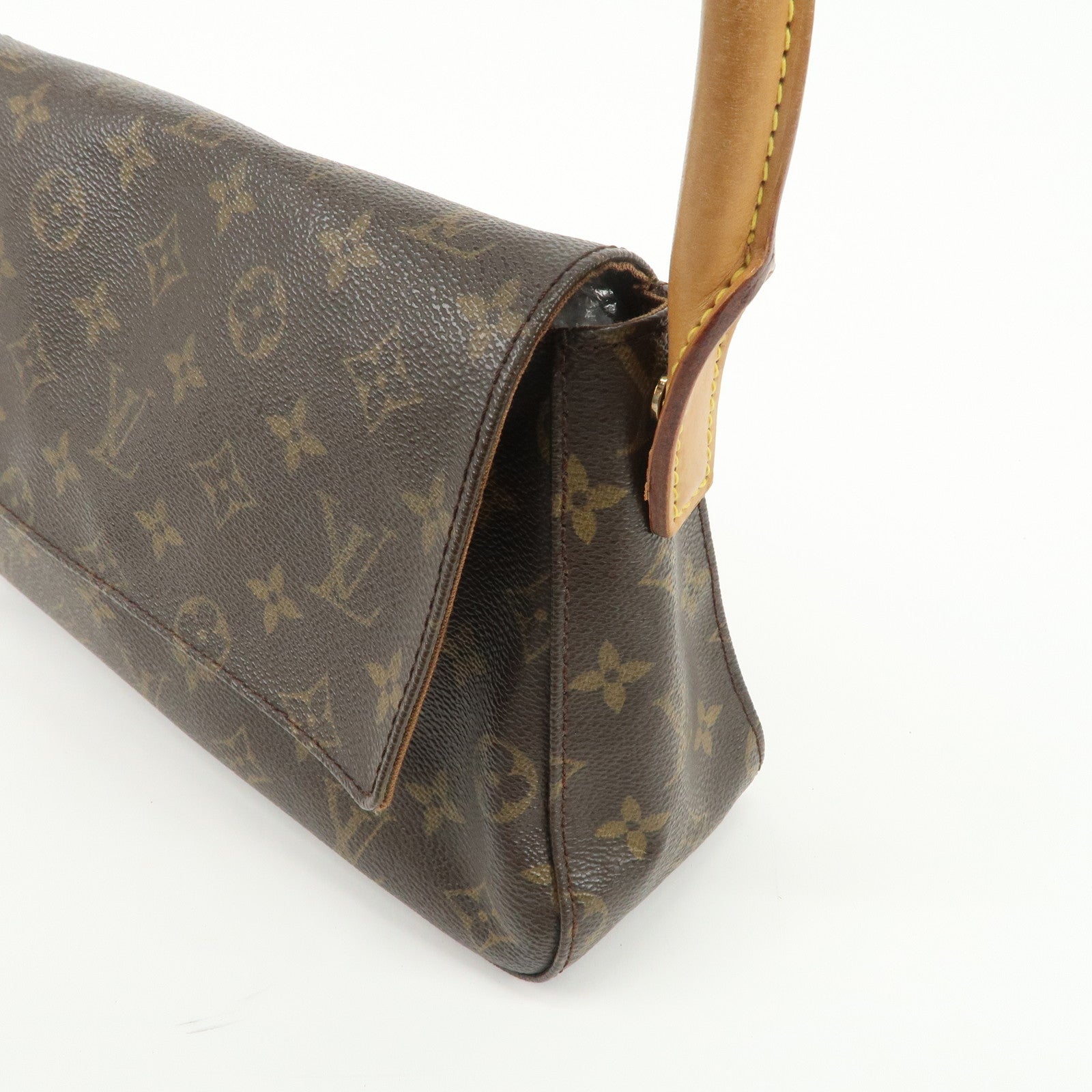 Louis Vuitton Monogram Mini Looping Shoulder Bag Hand Bag M51147 Used