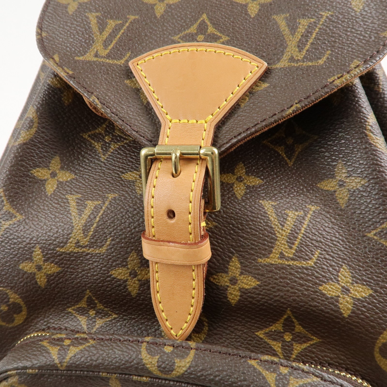 Louis Vuitton Monogram Montsouris MM Back Pack Bag M51136