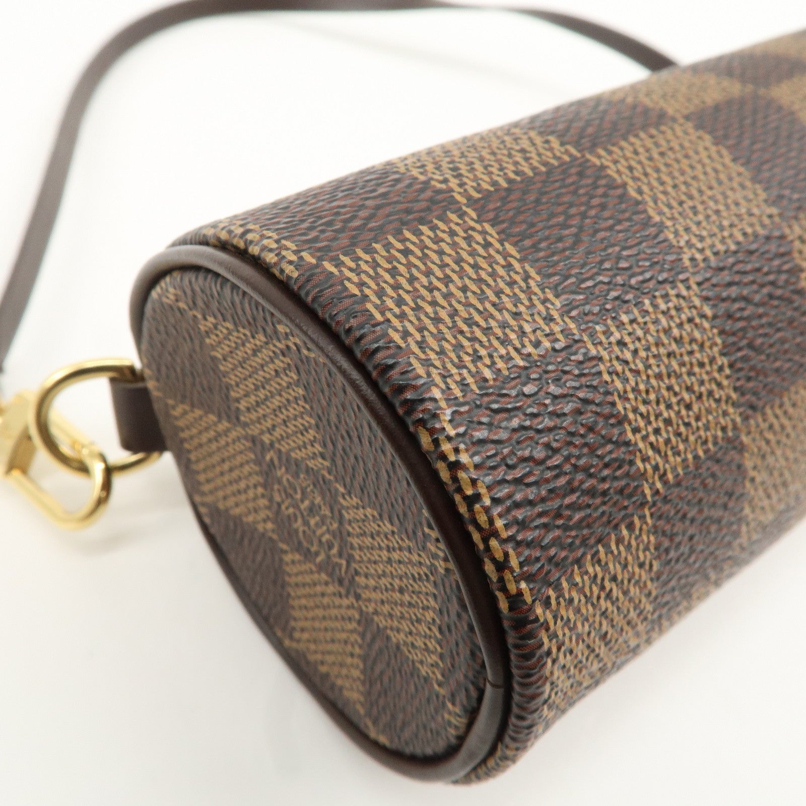 Louis Vuitton Damier Mini Pouch for Papillon Bag Brown