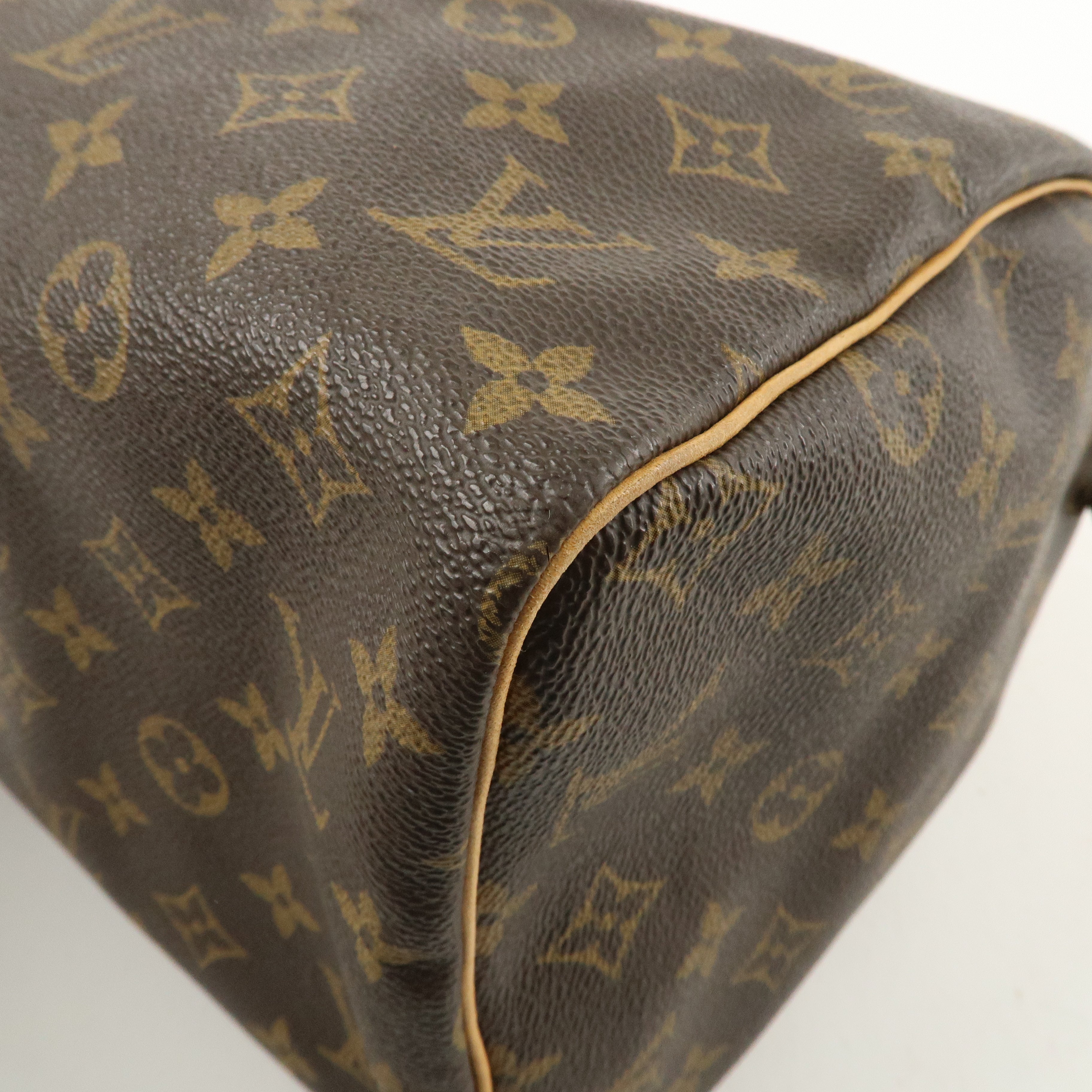 Louis Vuitton Monogram Speedy 30 Hand Bag Boston Bag M41526