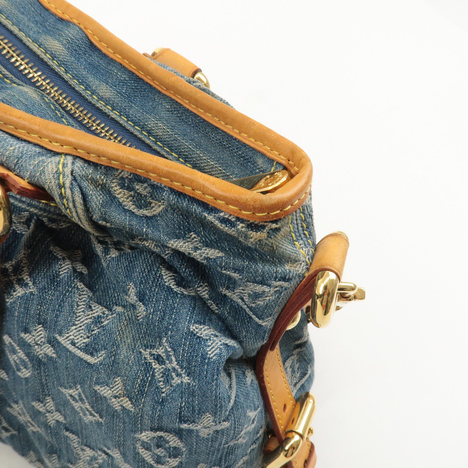 Louis Vuitton Monogram Denim Neo Cabby MM 2Way Bag M95349