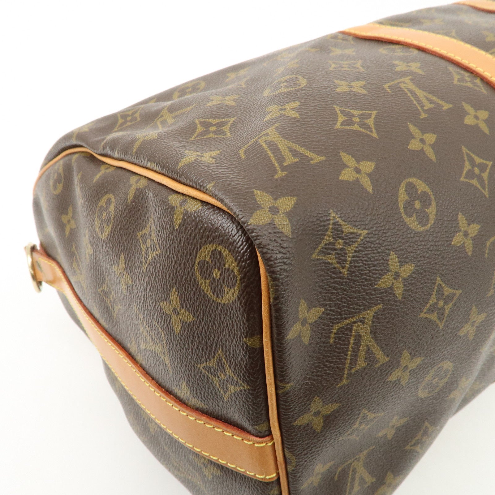 Louis Vuitton Monogram Keep All Bandouliere 45 Boston Bag M41418 Used