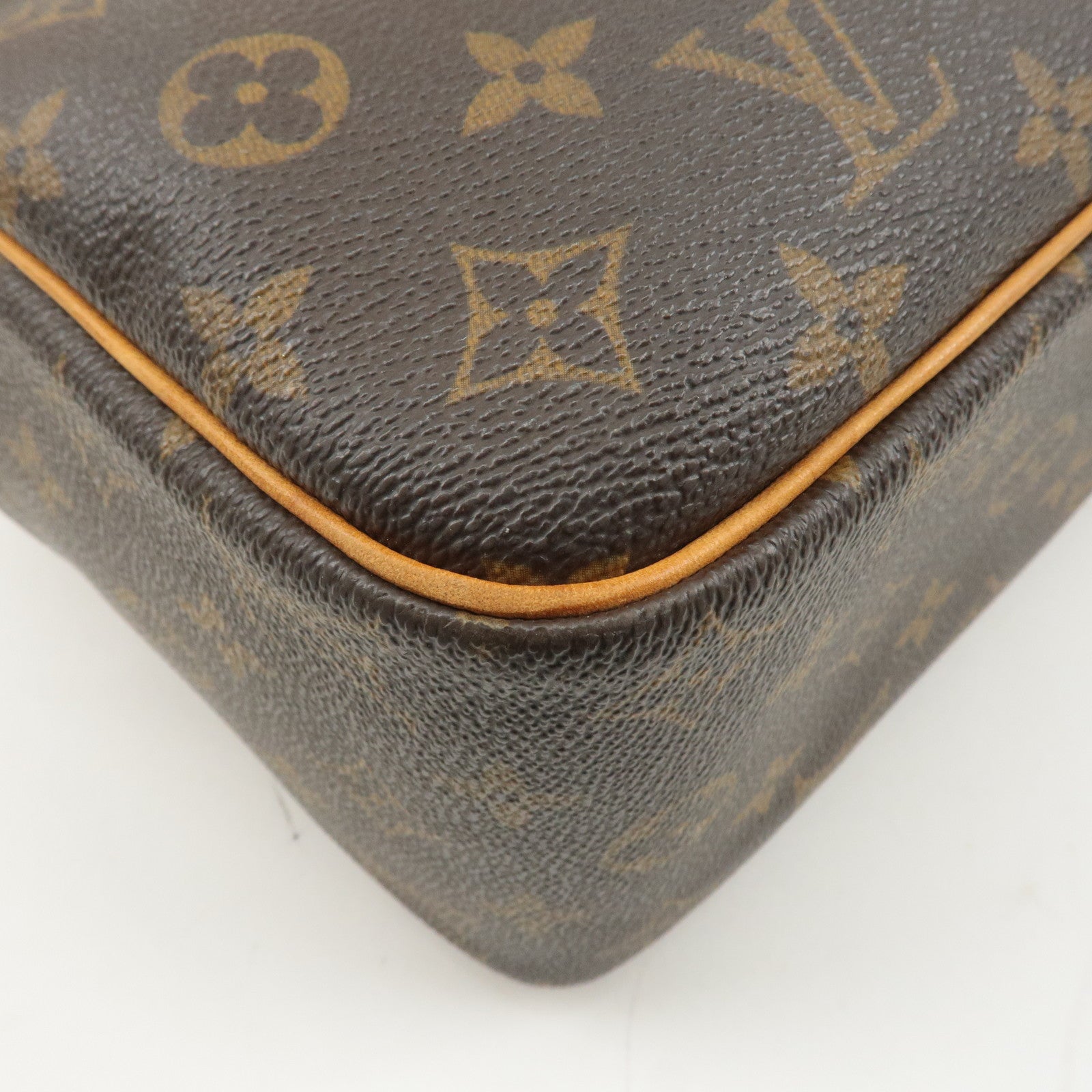 Louis Vuitton Monogram Cite GM Boston Hand Bag Brown M51181