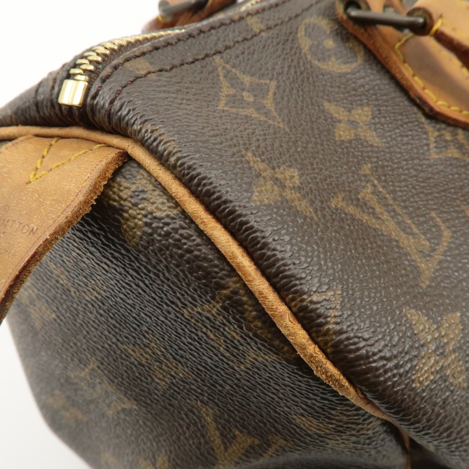 Louis Vuitton Monogram Speedy 30 Hand Bag Boston Bag M41526 Used