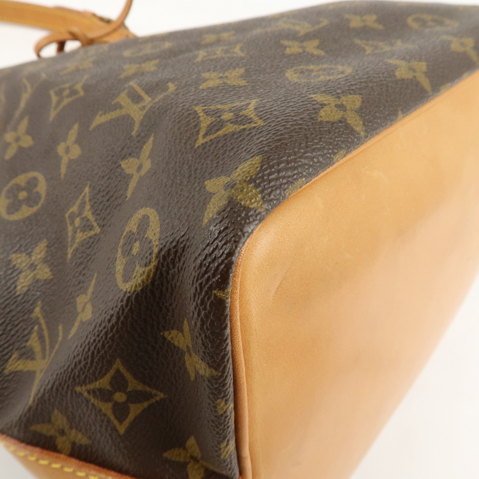 Louis Vuitton Monogram Petit Noe Shoulder Bag Brown M42226 Used