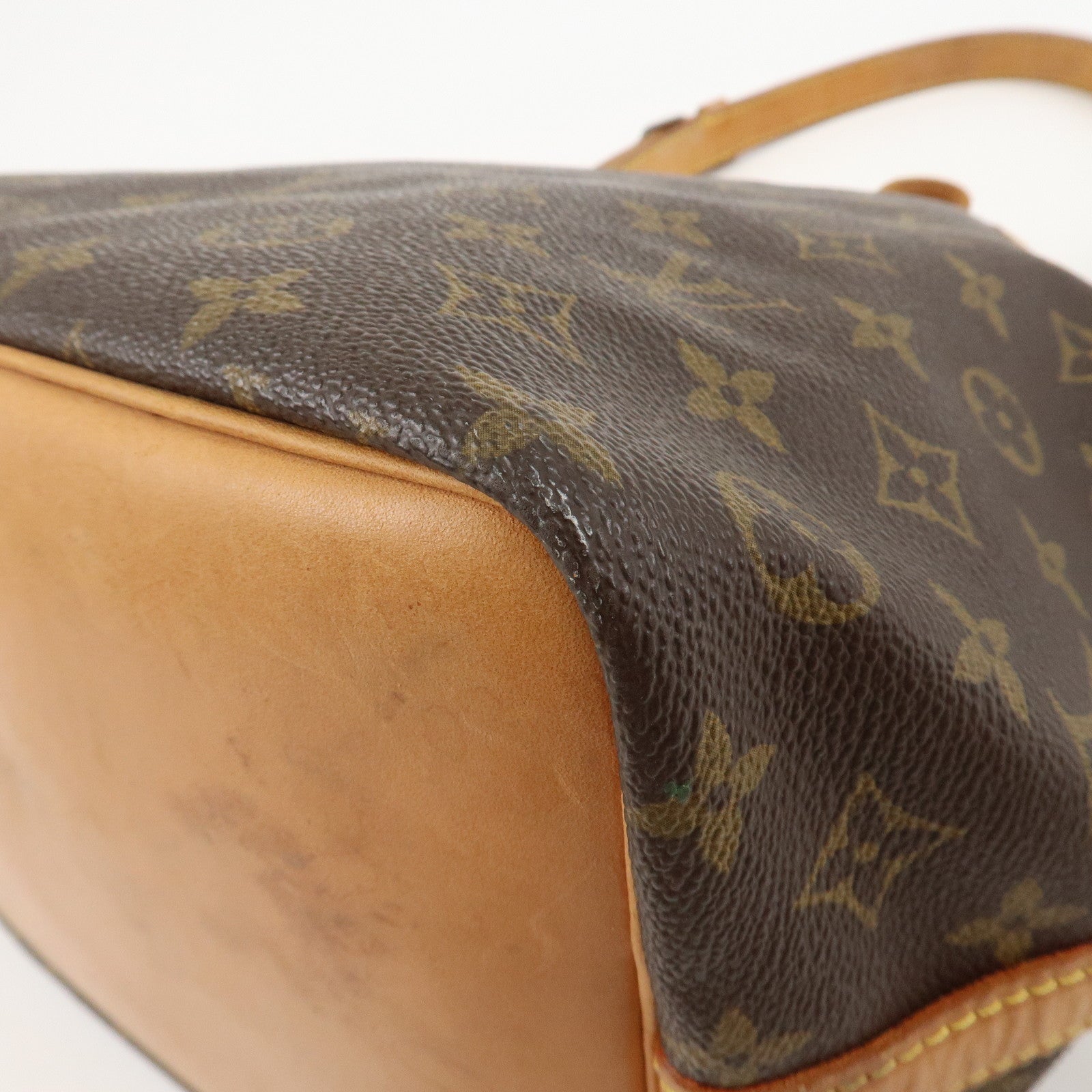 Louis Vuitton Monogram Petit Noe Shoulder Bag Brown M42226 Used