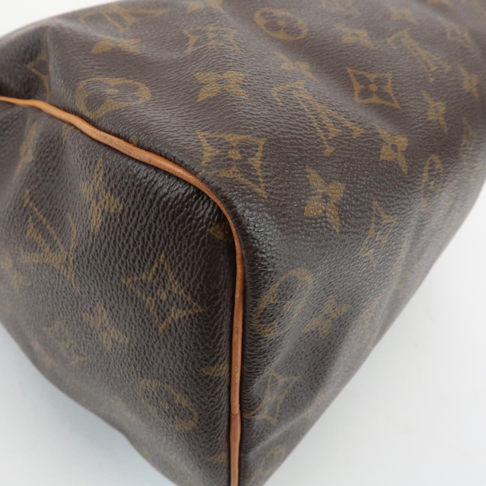 Louis Vuitton Monogram Speedy 25 Hand Bag Boston Bag M41528 Used