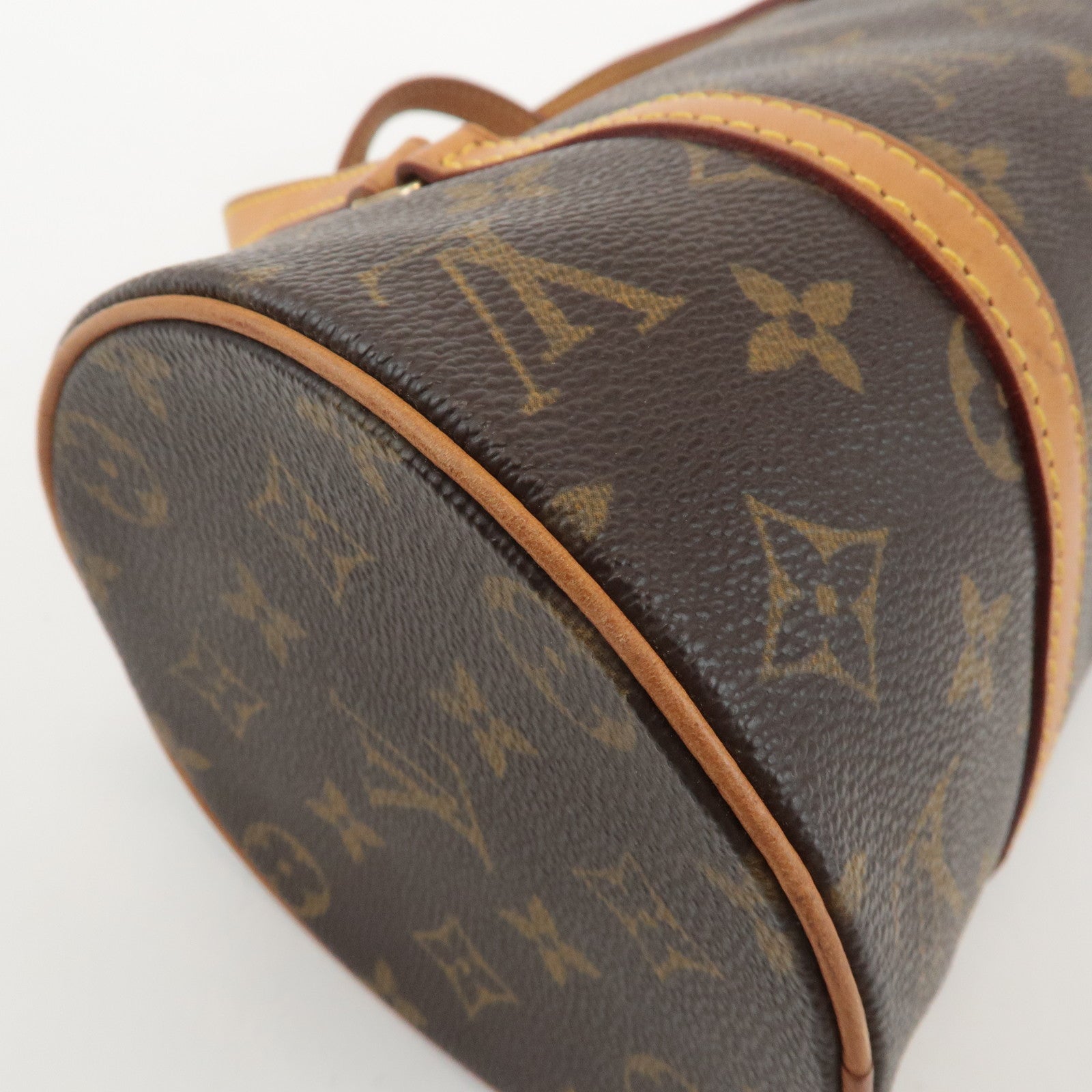 AuthLouis Vuitton Monogram Papillon 26 Hand Bag Brown New Style M51386