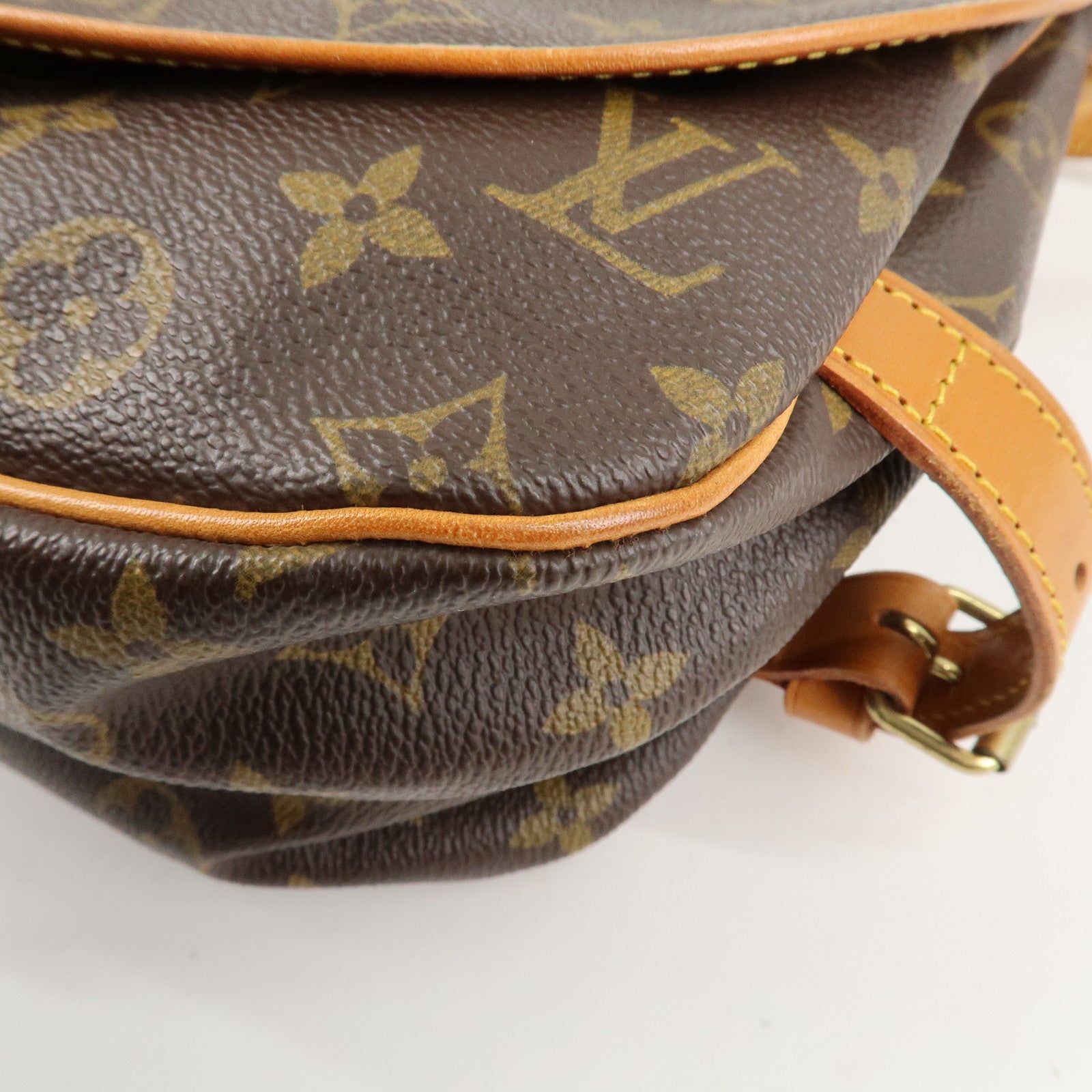 Louis Vuitton Monogram Saumur 30 Crossbody Bag Brown M42256 Used