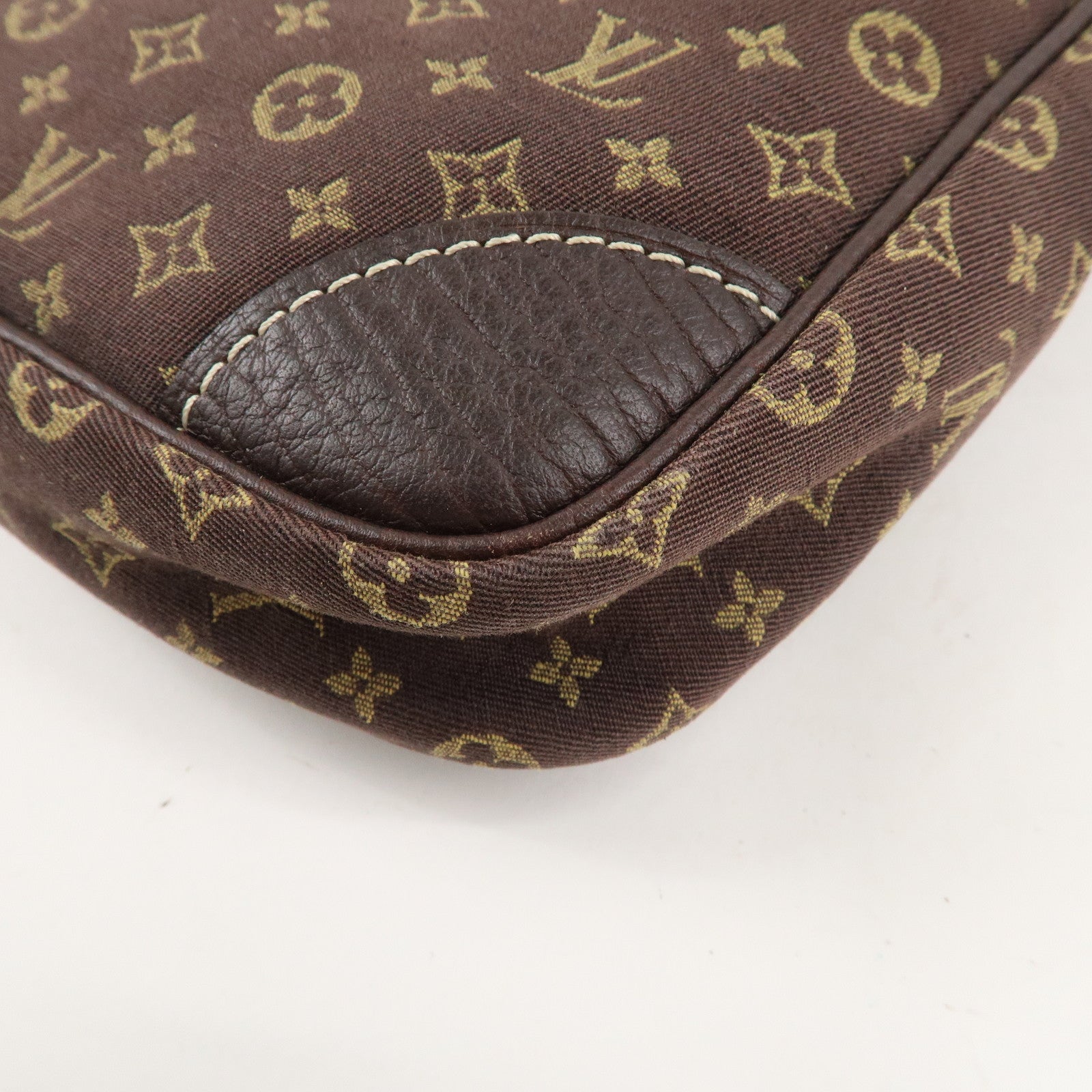 Louis Vuitton Monogram Mini Lin Danube Shoulder Bag Brown M95228