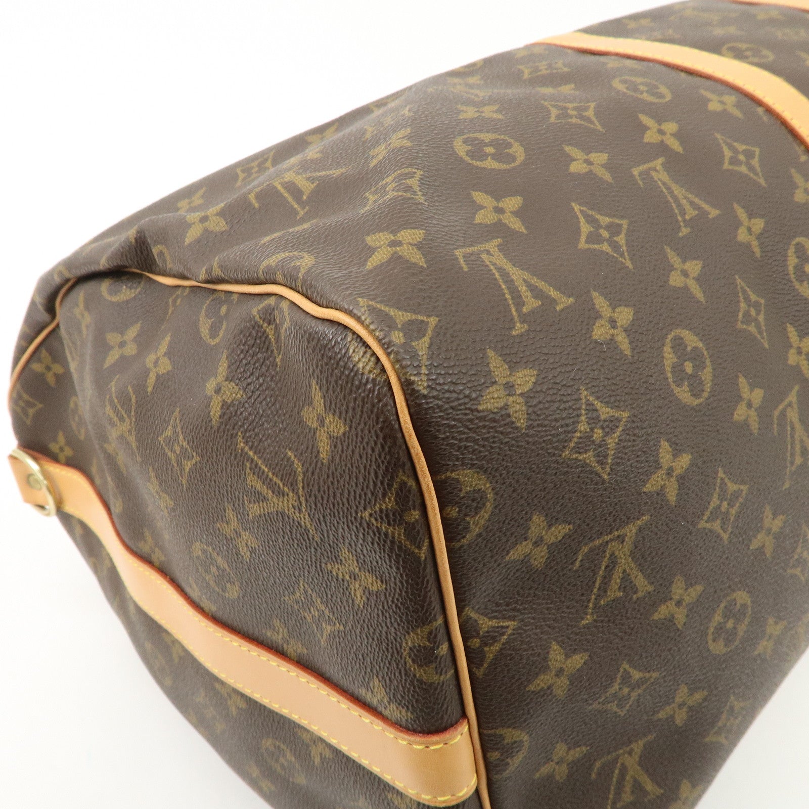 Louis Vuitton Monogram Keep All Bandouliere 55 Boston Bag M41414 Used