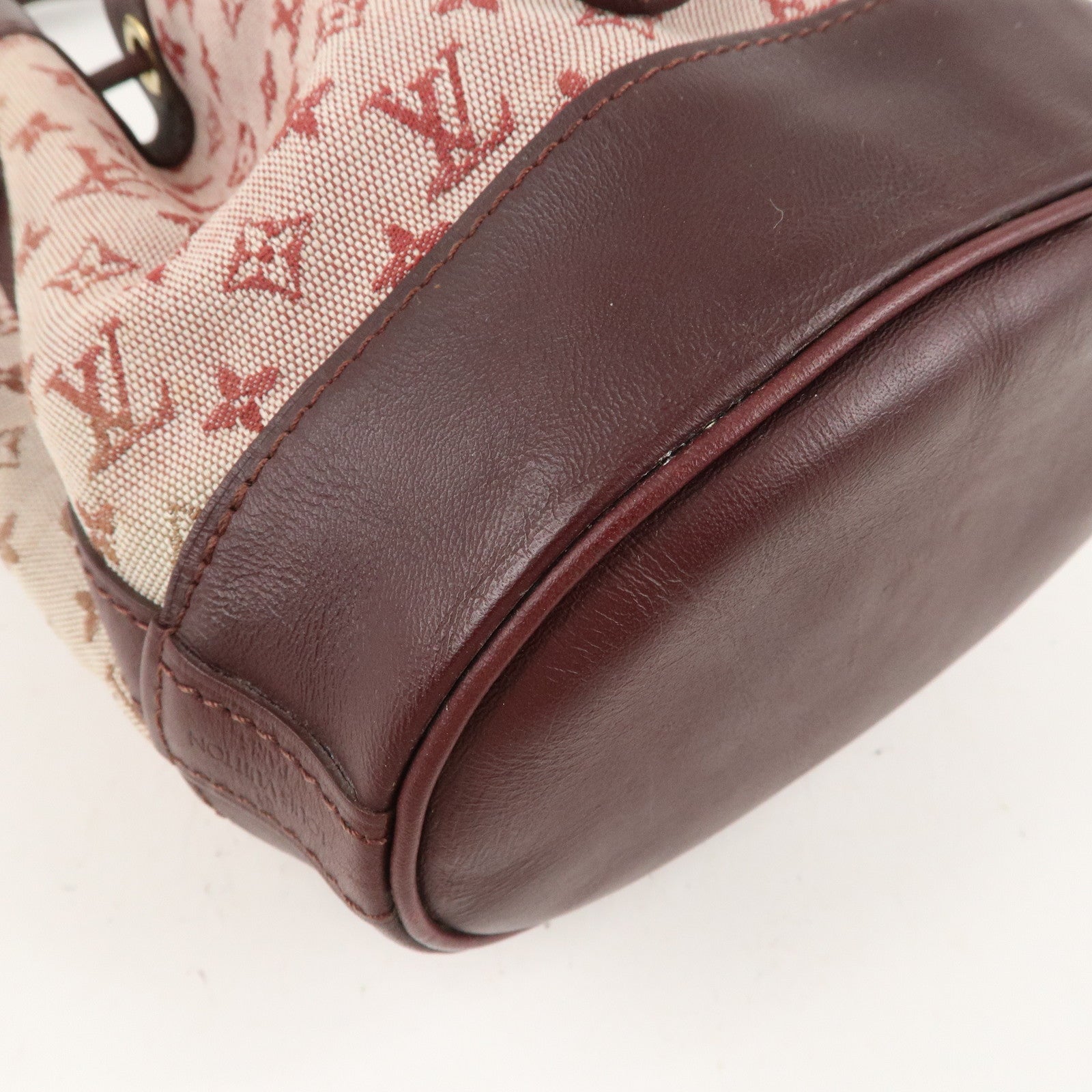 Louis Vuitton Monogram Mini Noelie Hand Bag Cerise M92686