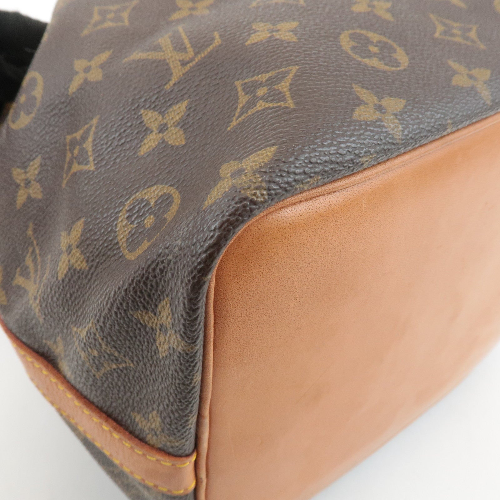 Louis Vuitton Monogram Petit Noe Shoulder Bag Brown M42226 Used