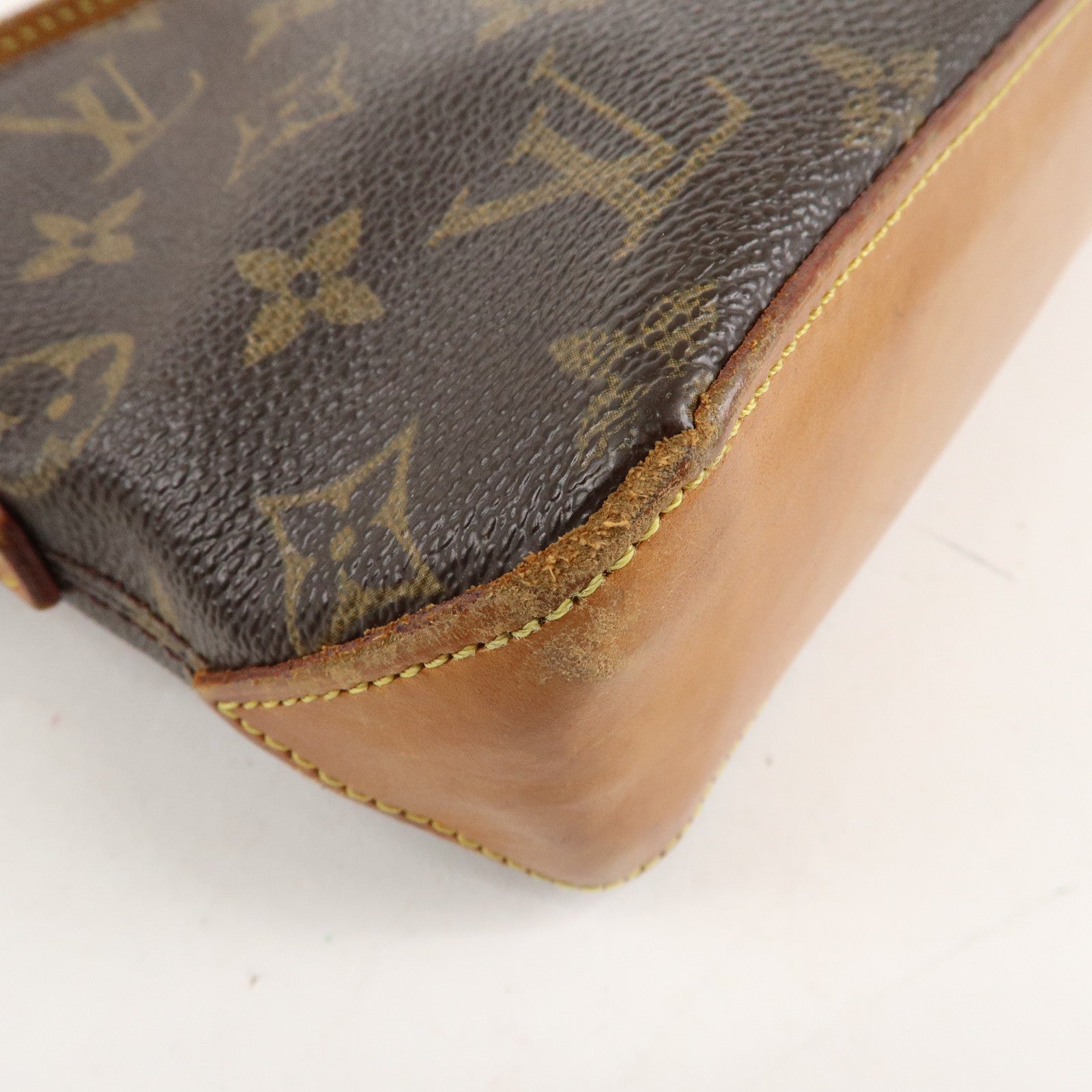 Louis Vuitton Monogram Trotteur Shoulder Bag Brown M51240