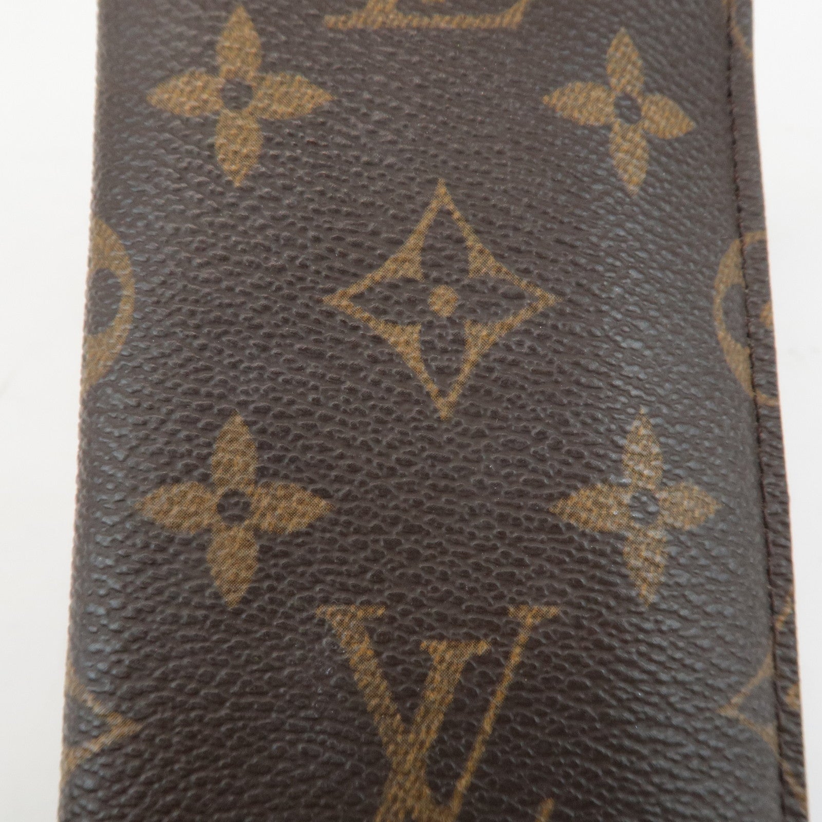 Louis Vuitton Monogram etui a lunettes PM Glasses Case M66545 Used