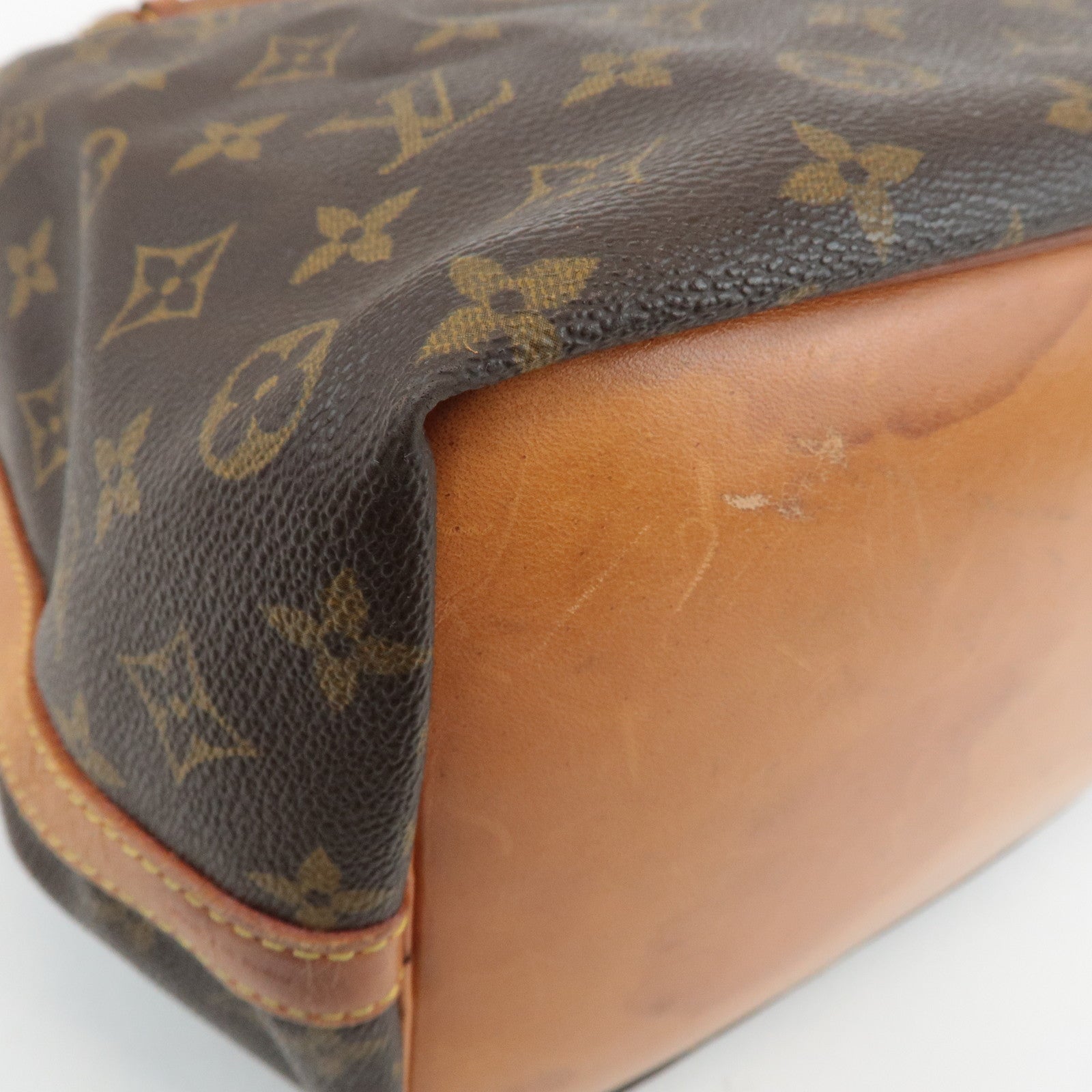 Louis Vuitton Monogram Petit Noe Shoulder Bag Brown M42226 Used