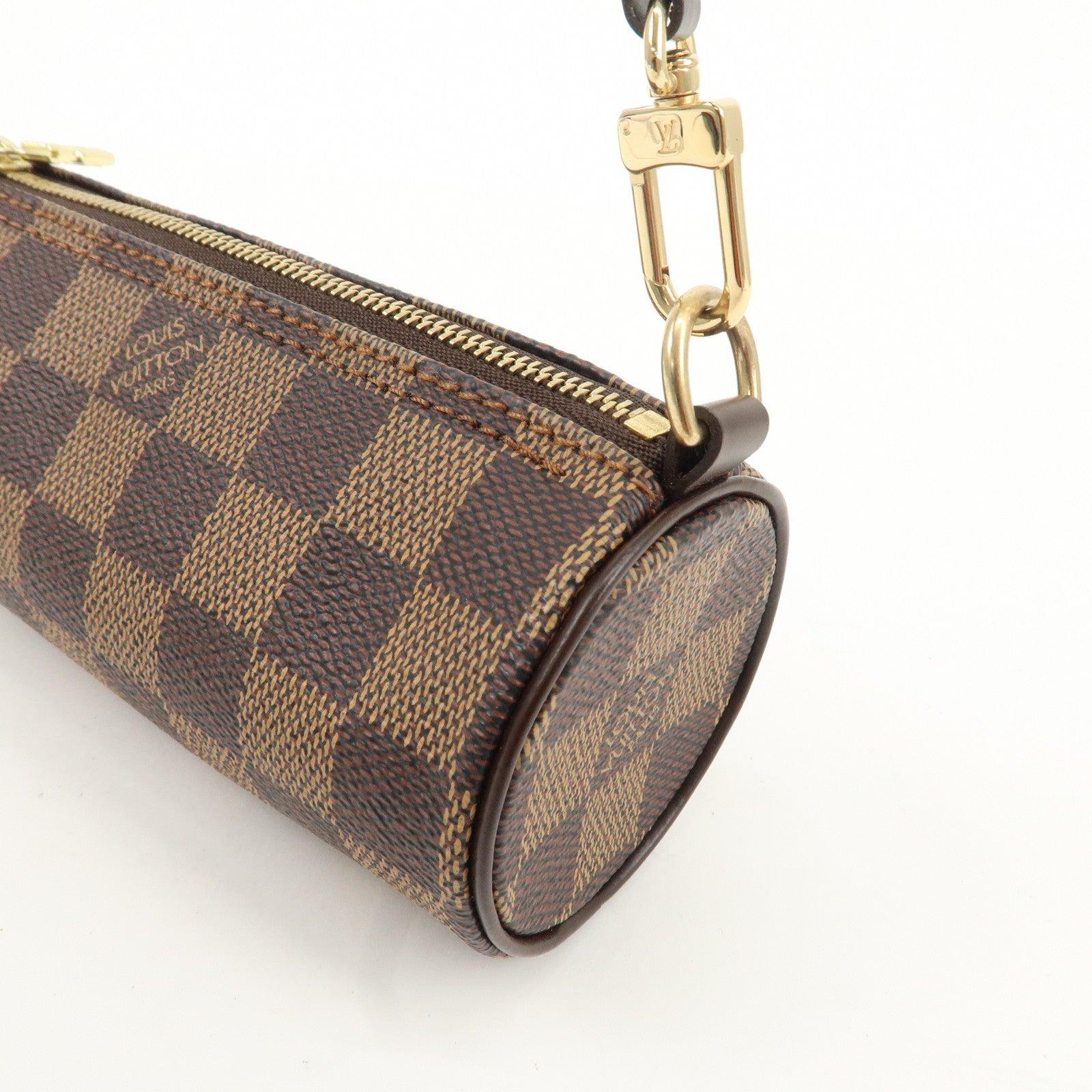 Louis Vuitton Damier Ebene Pouch for Papillon Bag Brown