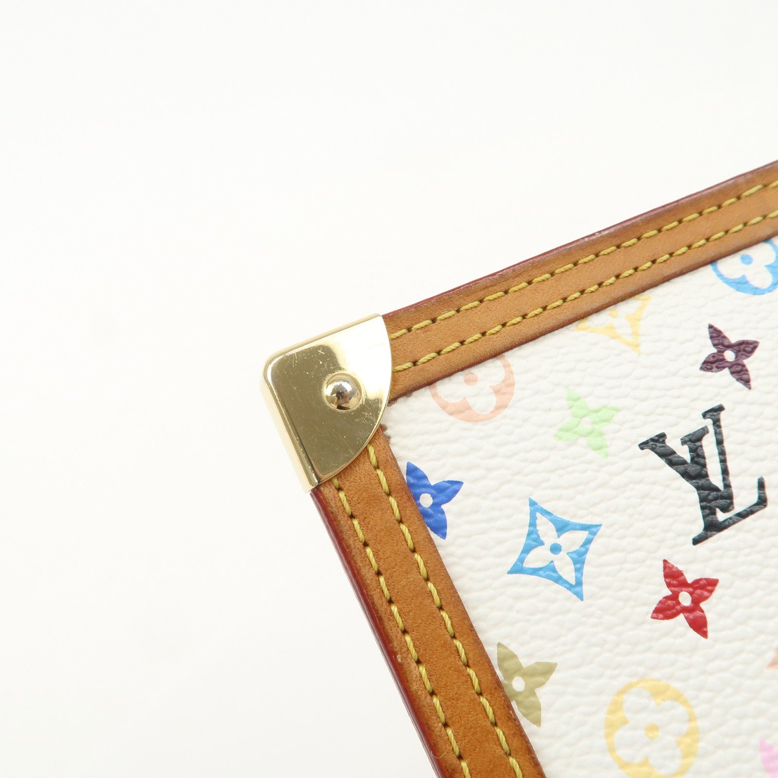 Louis Vuitton Monogram Multi Color Agenda PM Planner Cover R20896 Used