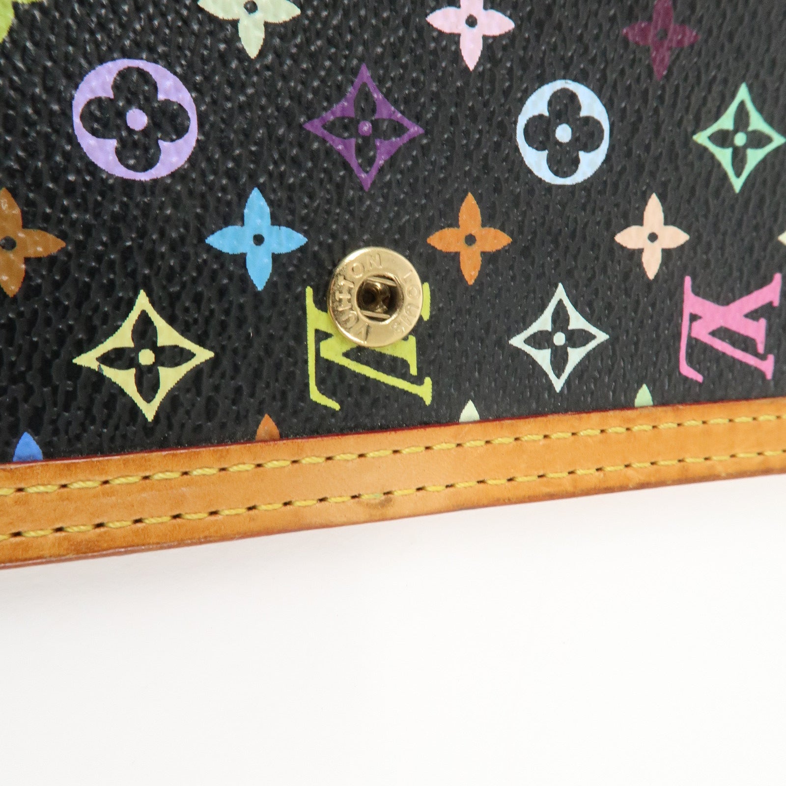 Louis Vuitton Monogram Multi Color Agenda PM Planner Cover R20895