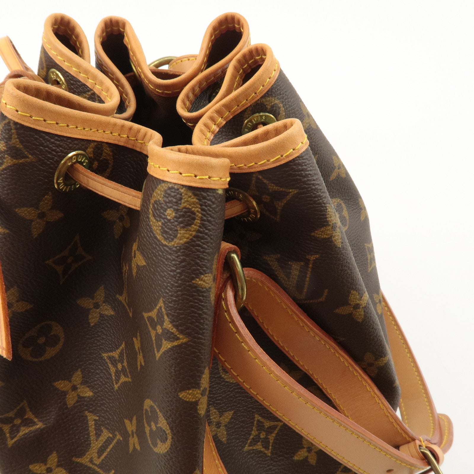 Louis Vuitton Monogram Noe Shoulder Bag Brown M42224