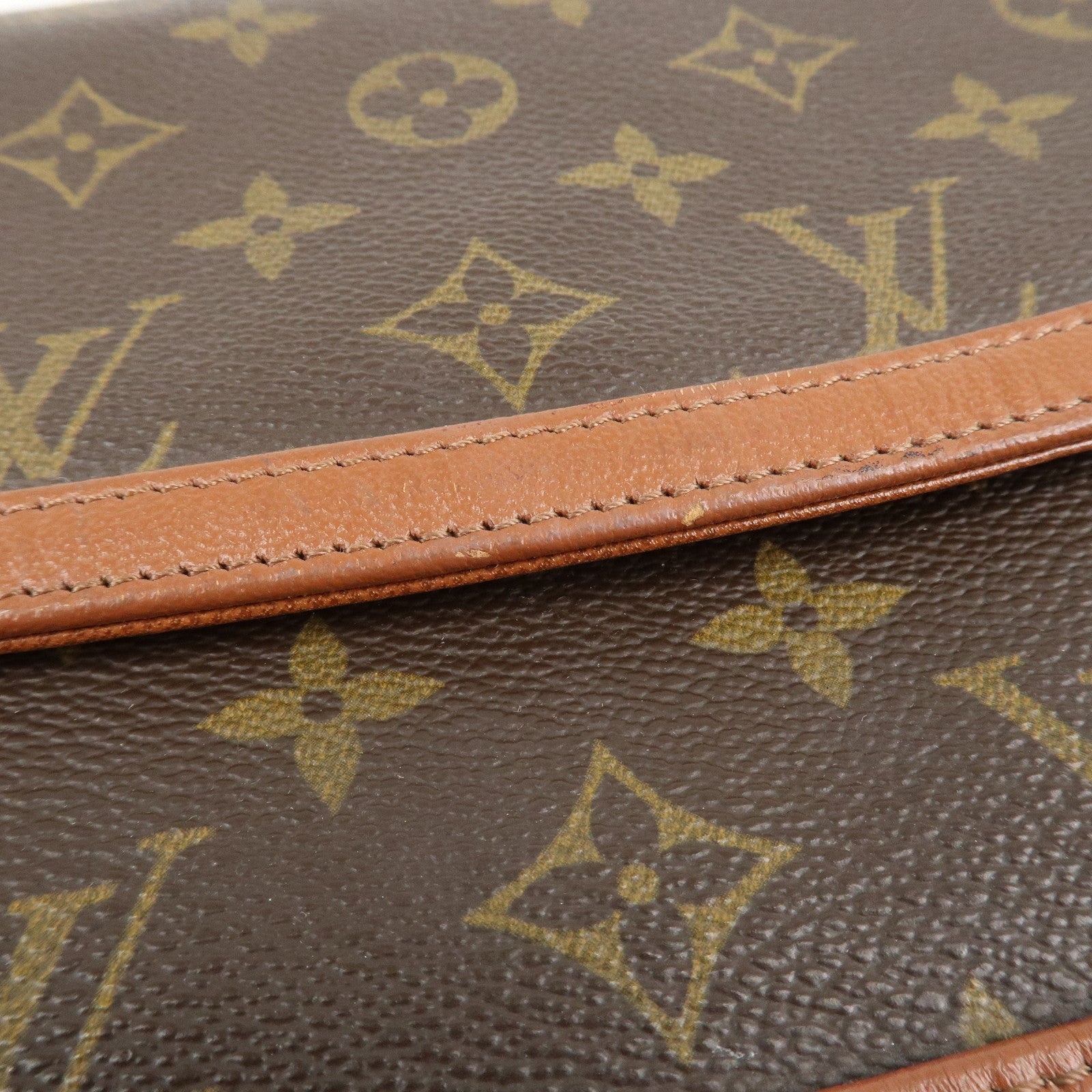 Louis Vuitton Monogram Pochette Dam GM Clutch Bag M51810 Used