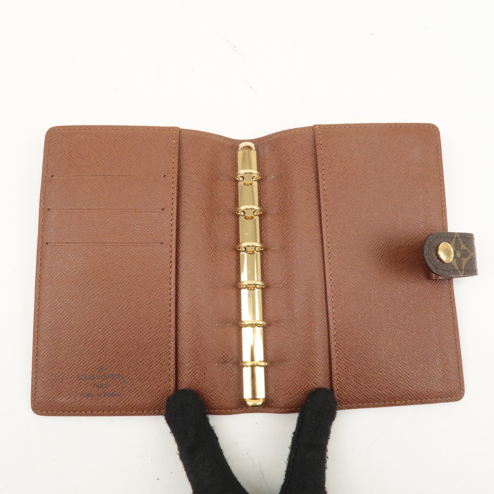 Louis Vuitton Monogram Agenda PM Planner Cover Brown R20005