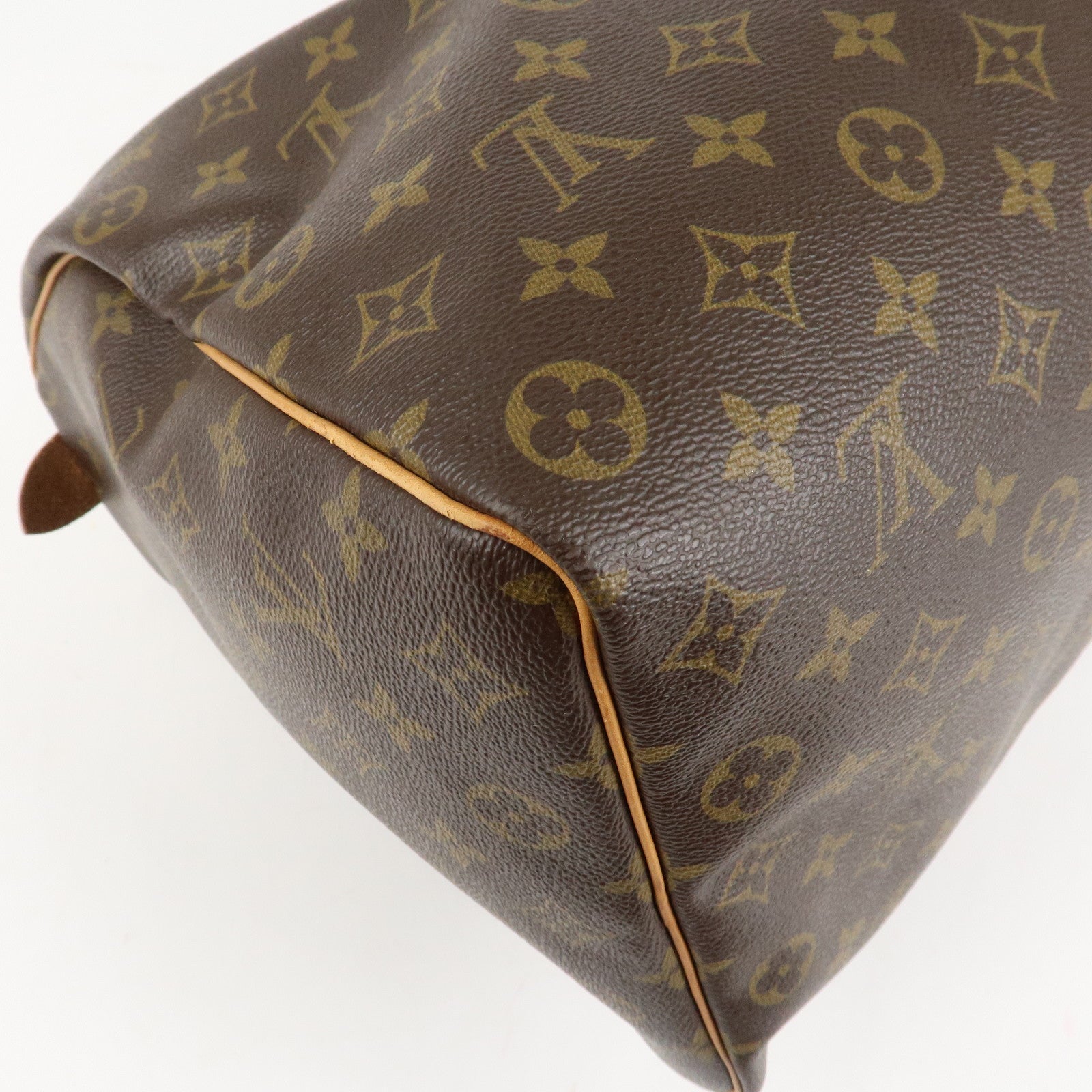 Louis Vuitton Monogram Keep All 50 Boston Bag Brown M41426 Used