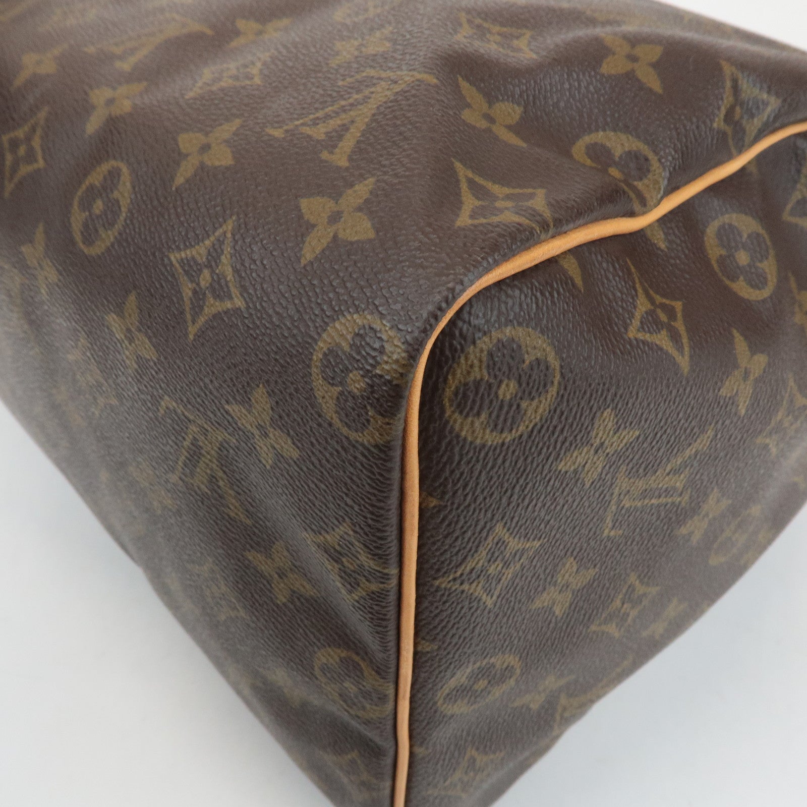 Louis Vuitton Monogram Speedy 40 Hand Bag Boston Bag M41522 Used