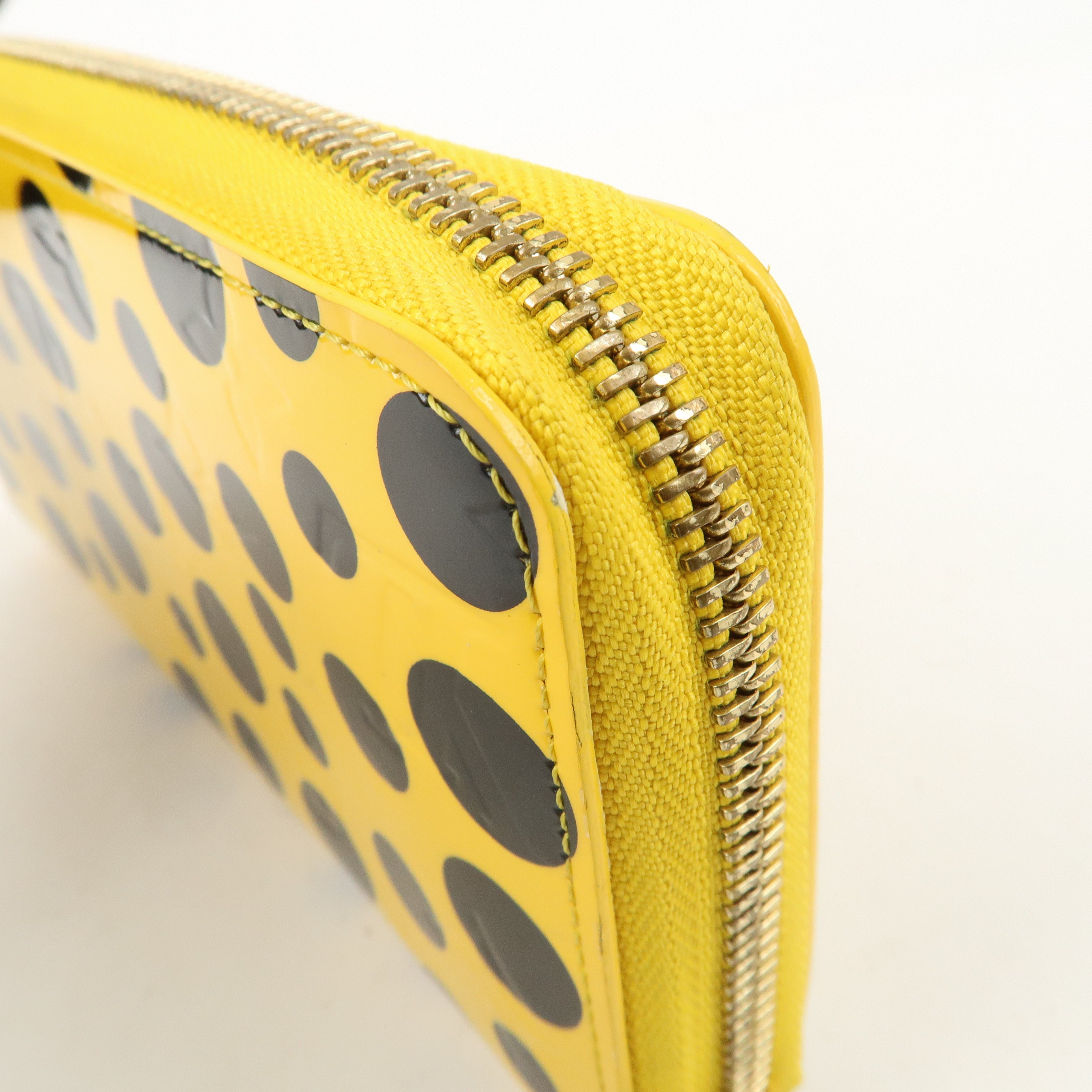 Louis Vuitton Vernis YayoiKusama Dots Infinity Zippy Wallet M91571