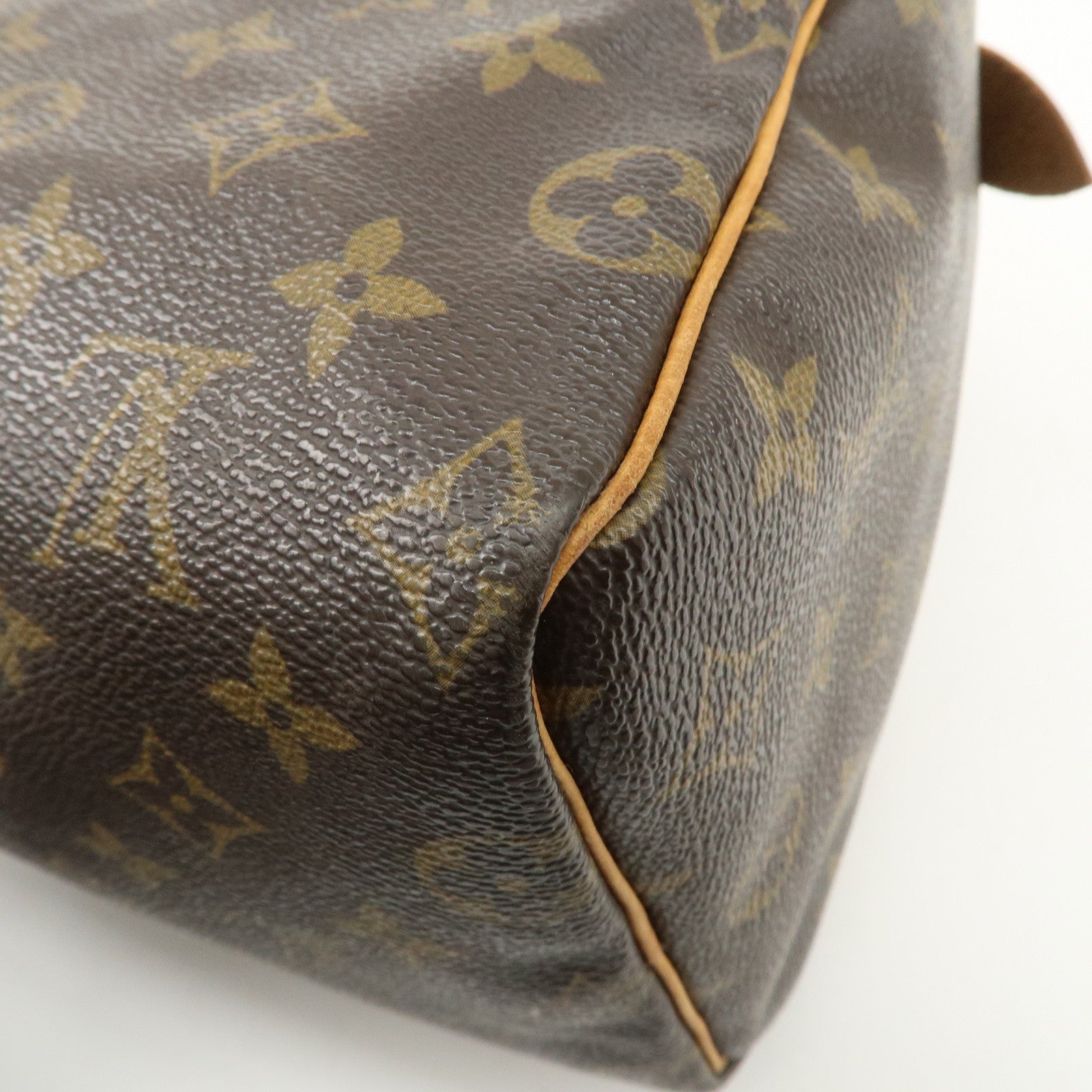 Louis Vuitton Monogram Speedy 25 Hand Bag Boston Bag M41528 Used