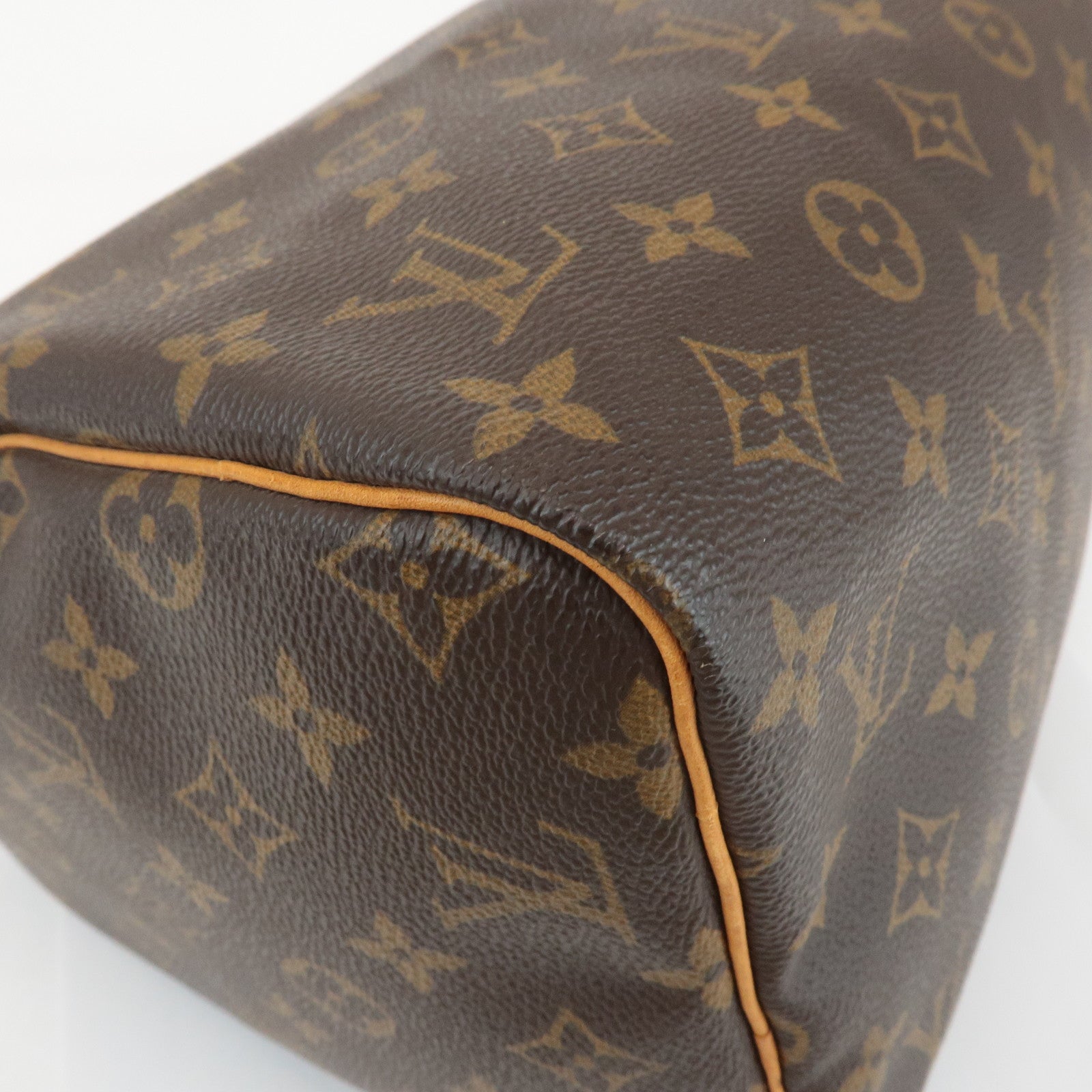 Louis Vuitton Monogram Speedy 30 Hand Bag Boston Bag M41526 Used