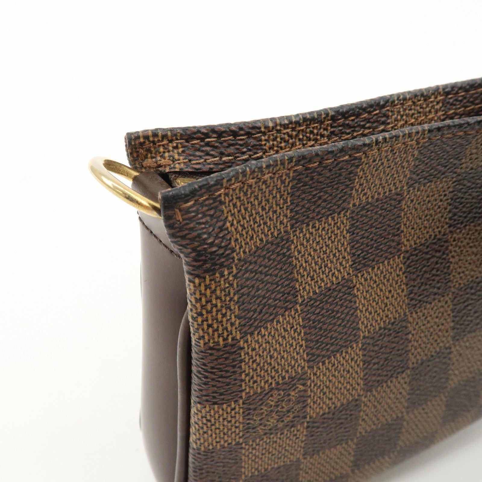 Louis Vuitton Damier Navona Accessoires Pouch Hand Bag N51983 Used