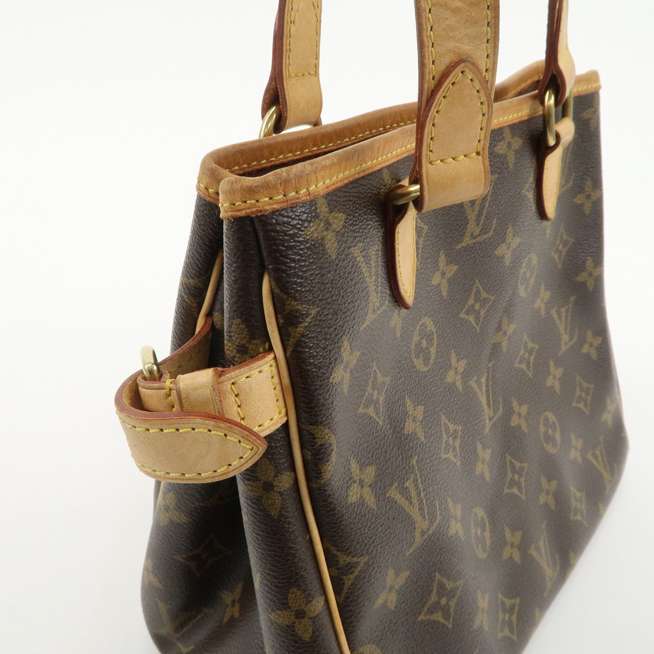 Louis Vuitton Monogram Batignolles Tote Bag Hand Bag M51156 Used