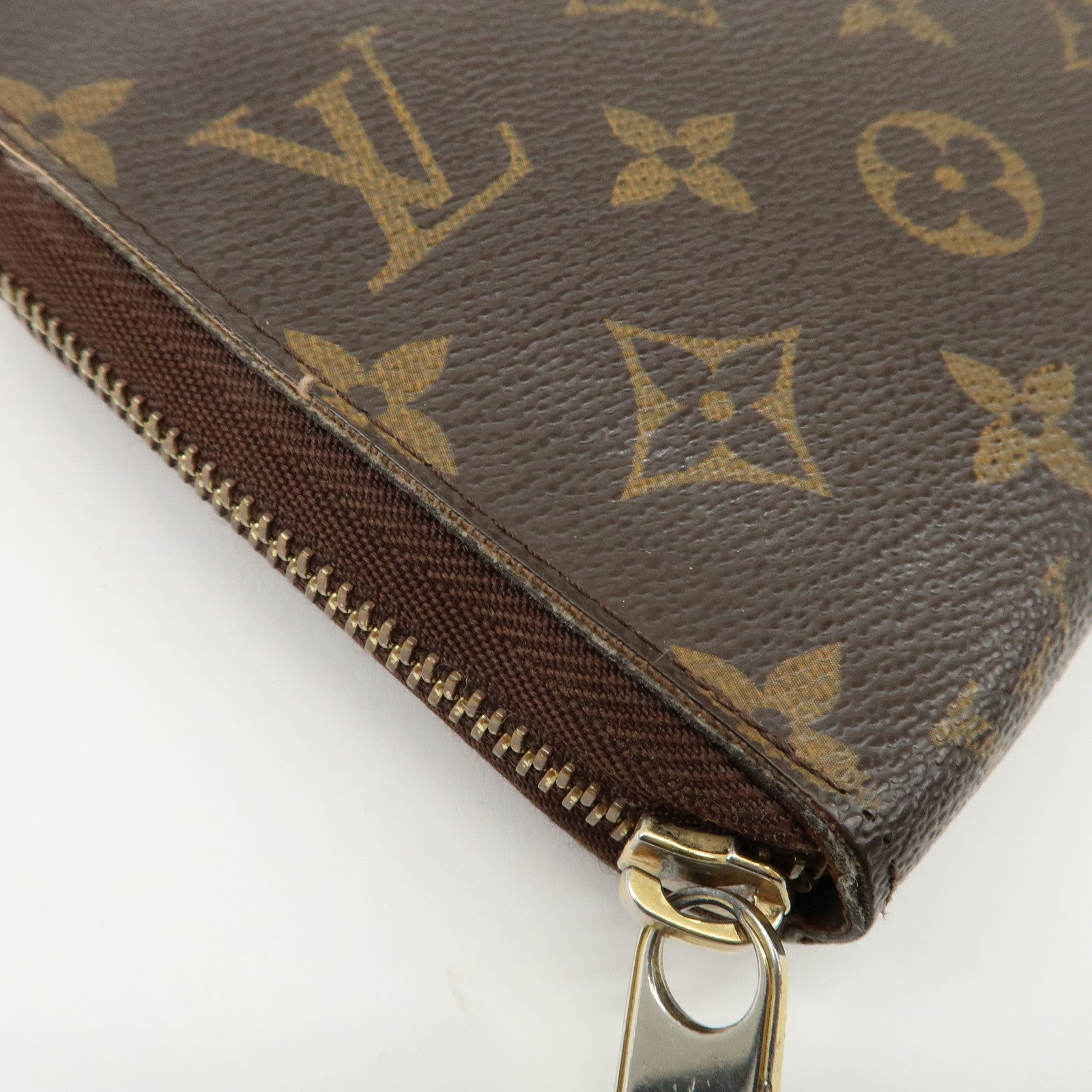 Louis Vuitton Monogram Canvas Zippy Organizer Brown M60002 Used