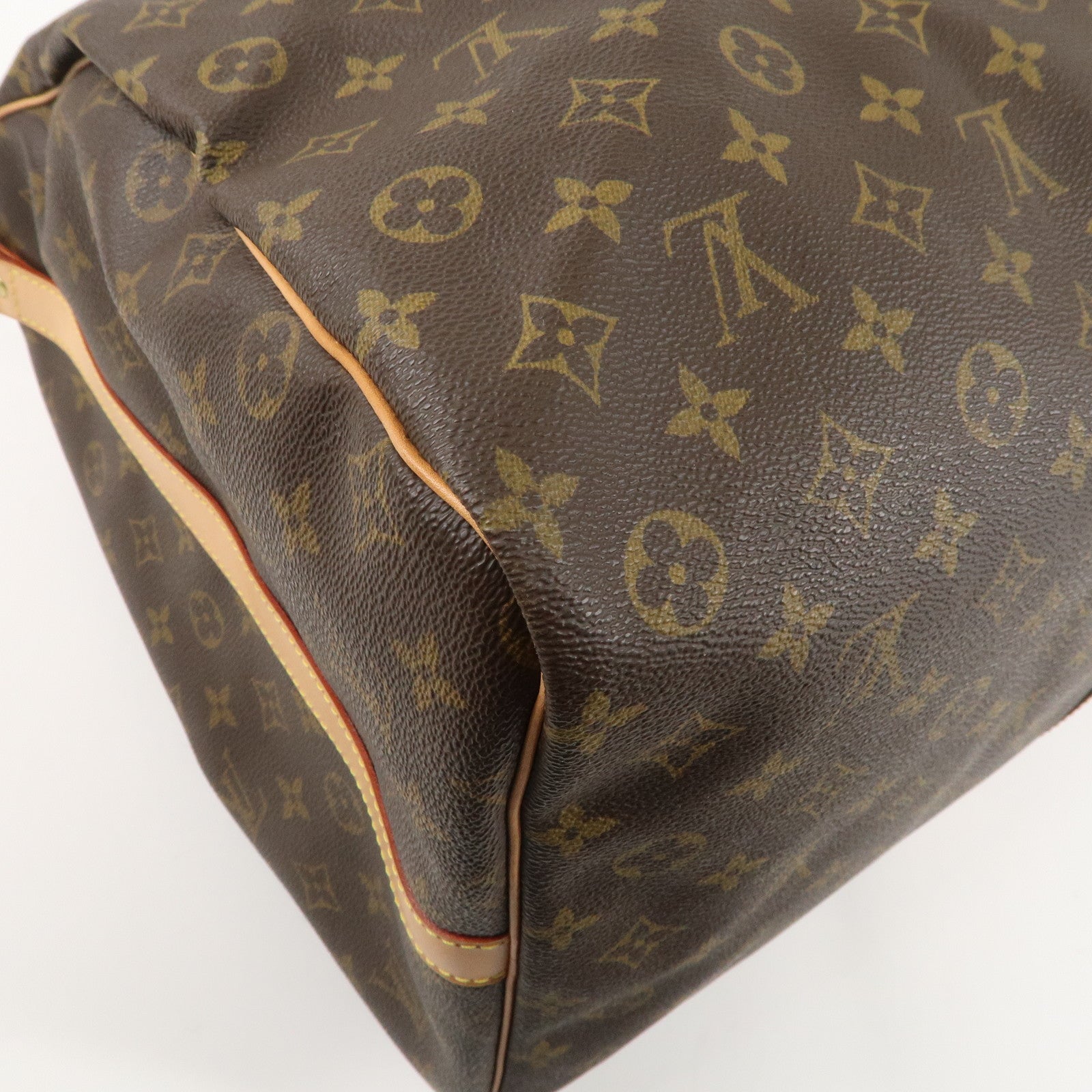 Louis Vuitton Monogram Keep All Bandouliere 60 Bag Brown M41412