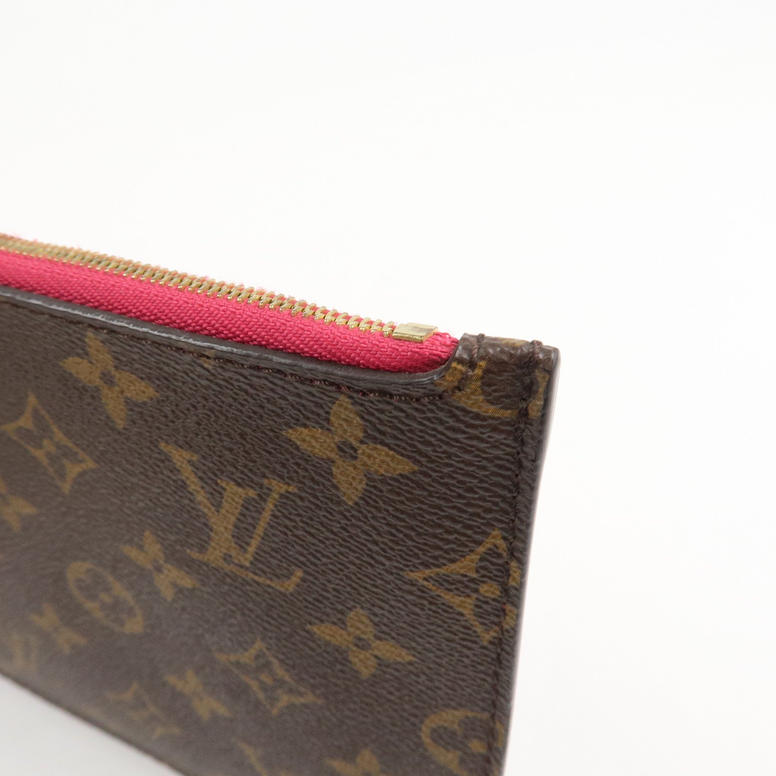 Louis Vuitton Monogram Pouch for Neverfull GM Brown Used