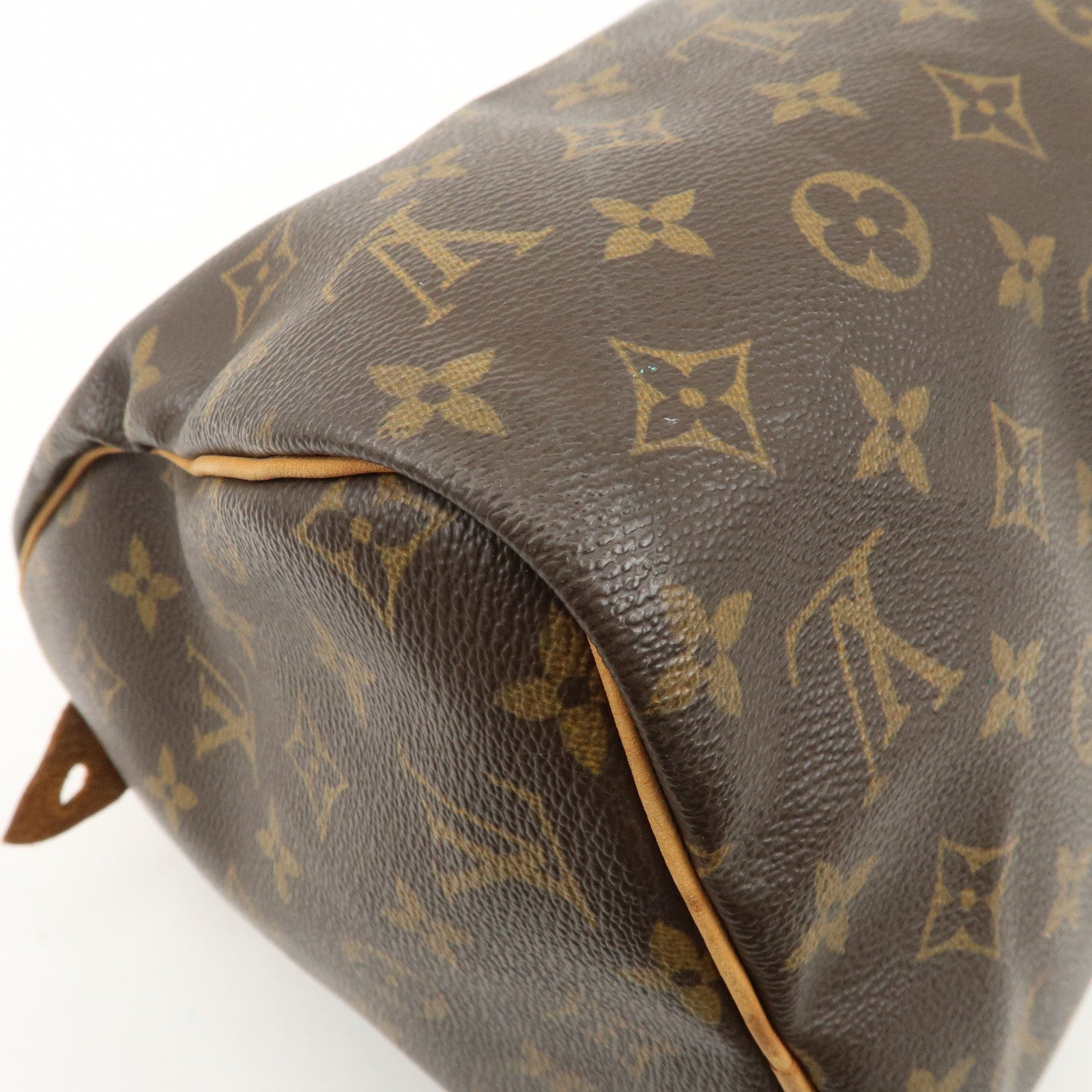 Louis Vuitton Monogram Speedy 30 Hand Bag Boston Bag M41526 Used