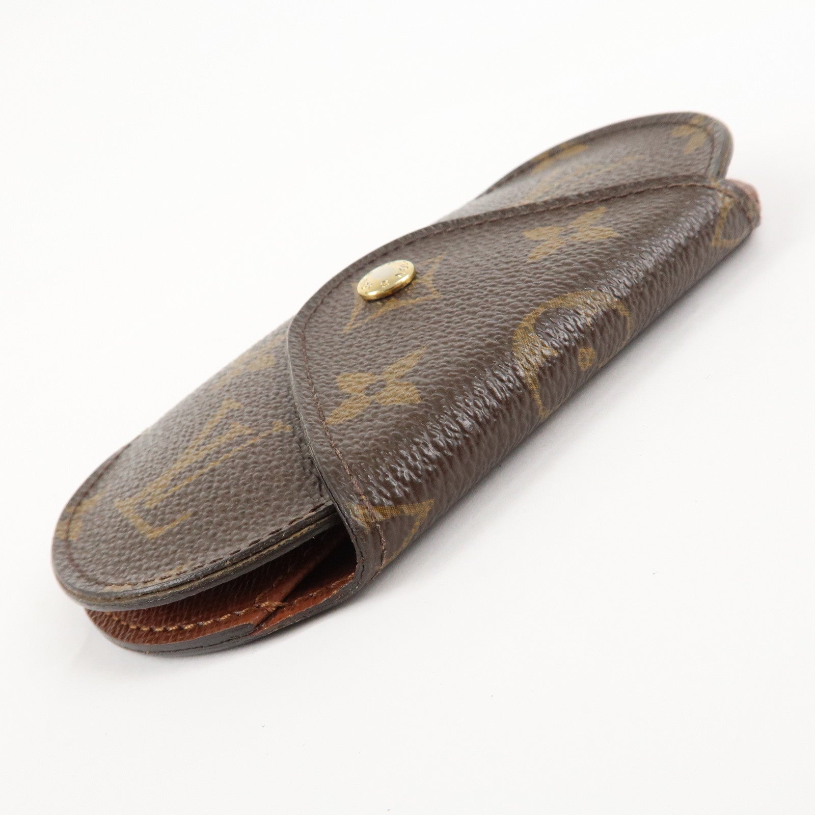 Louis Vuitton Monogram Rond GM Key Case Brown M60116 Used