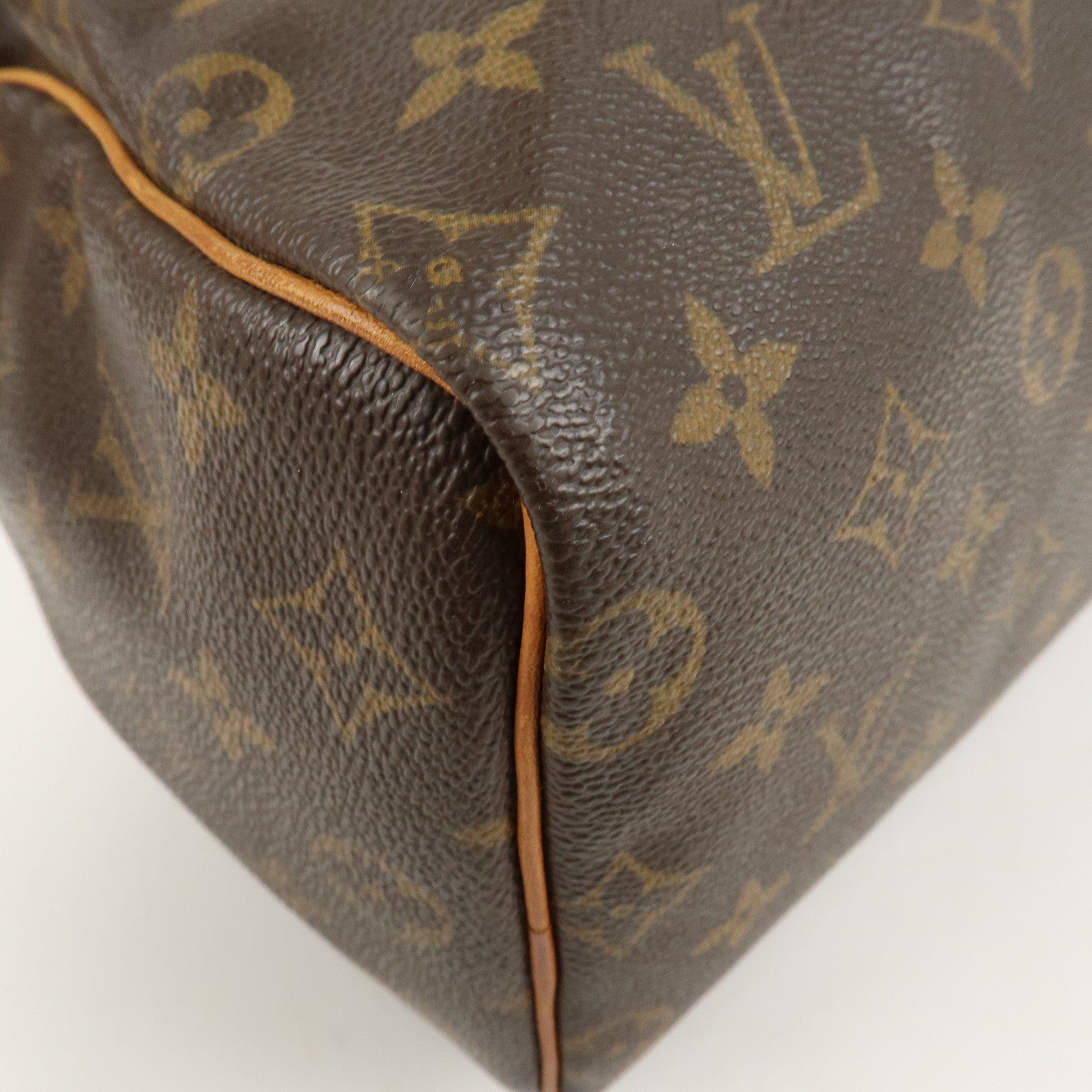 Louis Vuitton Monogram Speedy 25 Hand Bag Boston Bag M41528 Used