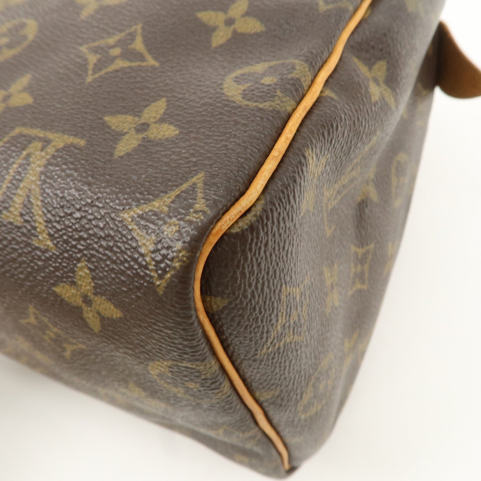 Louis Vuitton Monogram Speedy 25 Hand Bag Boston Bag M41528 Used