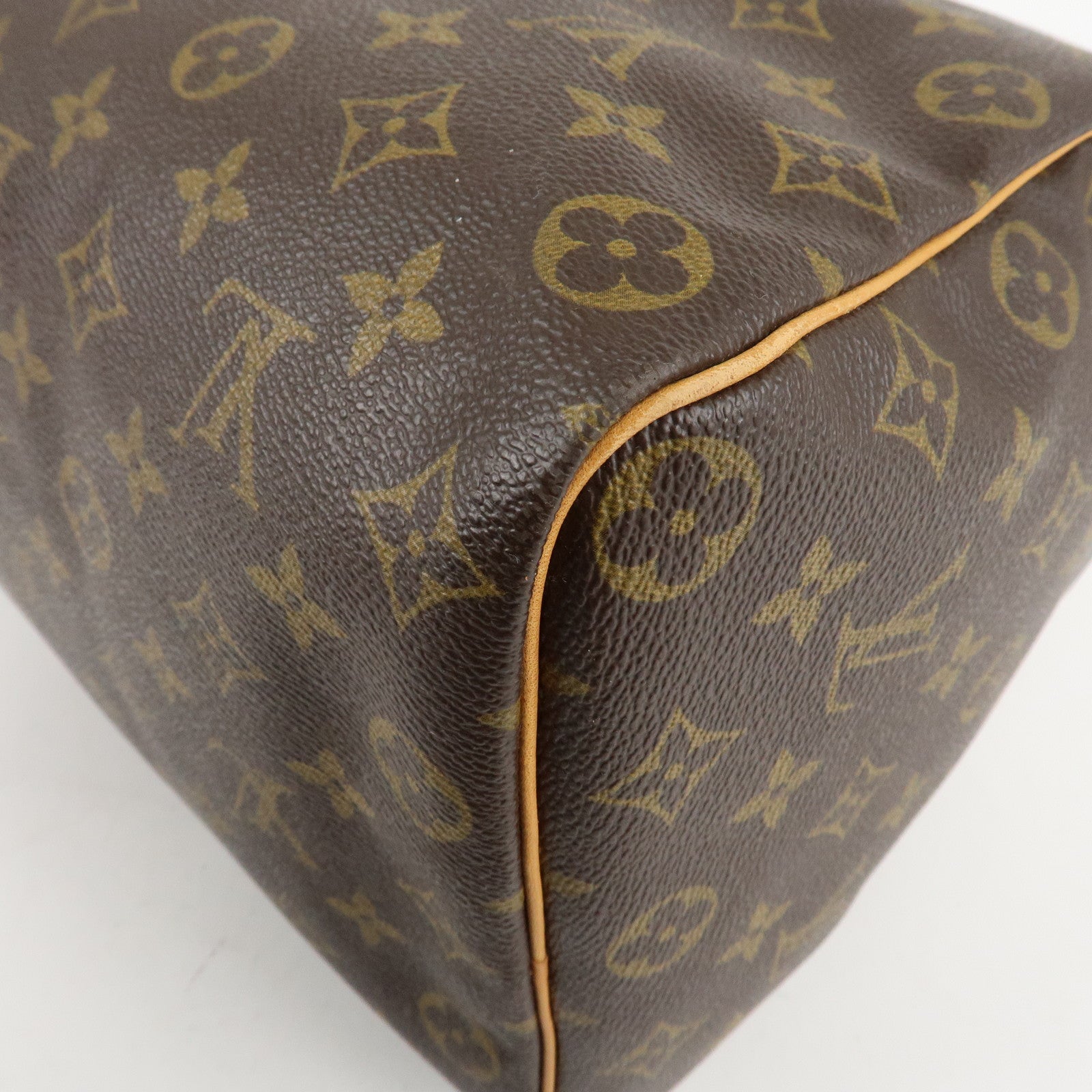 Louis Vuitton Monogram Speedy 35 Hand Bag Boston Bag M41524 Used