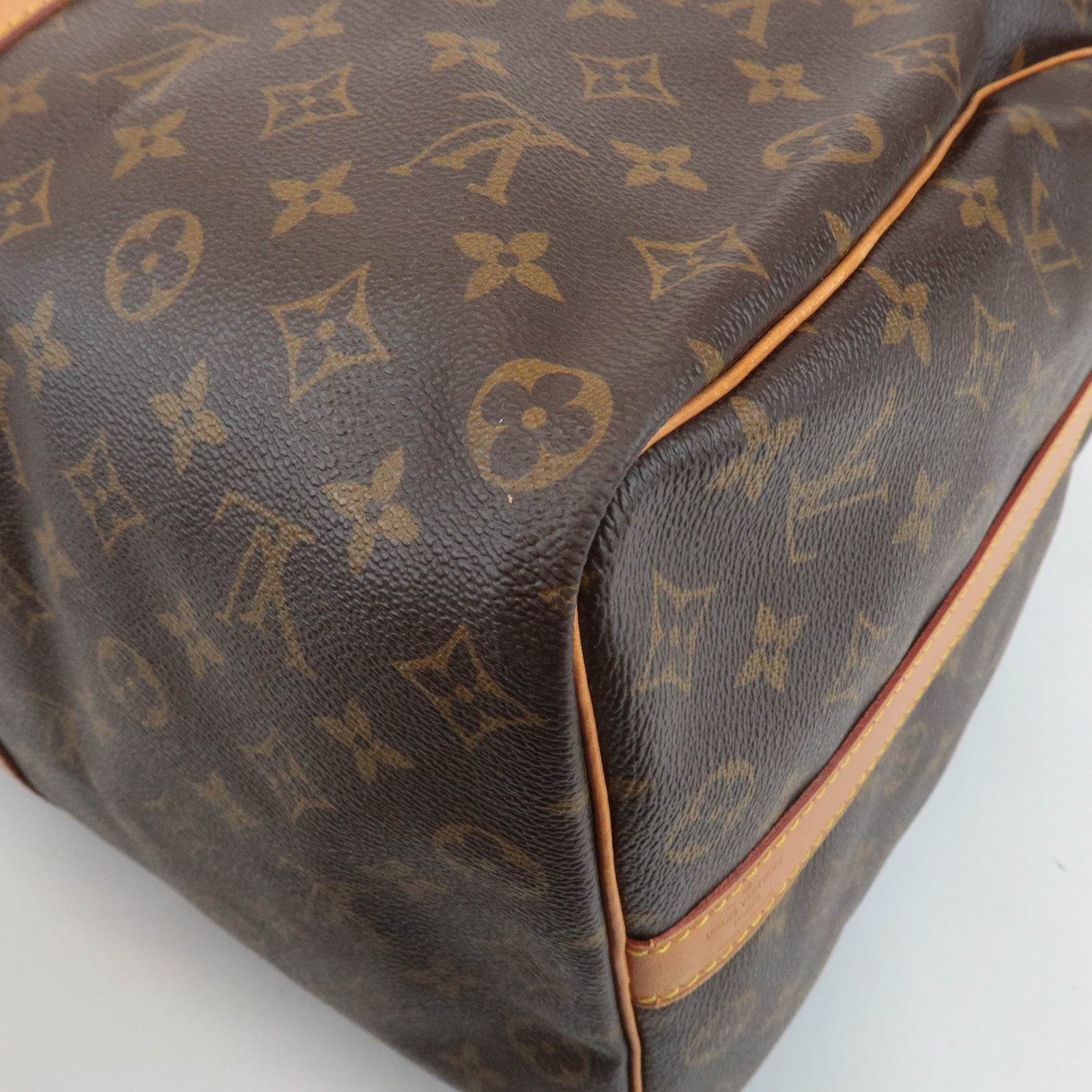 Louis Vuitton Monogram Keep All Bandouliere 50 Boston Bag M41416 Used