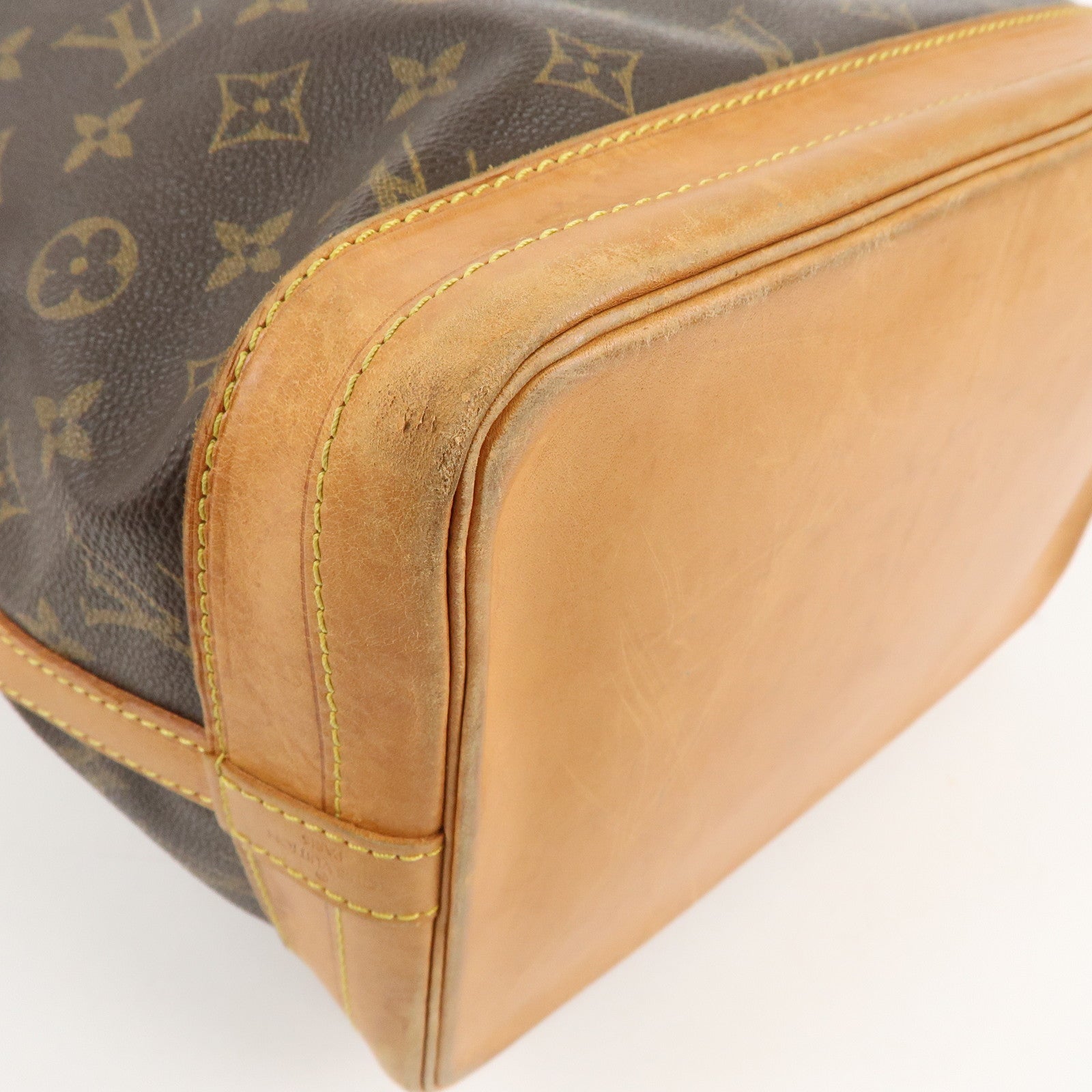 Louis Vuitton Monogram Noe Shoulder Bag Hand Bag Brown M42224